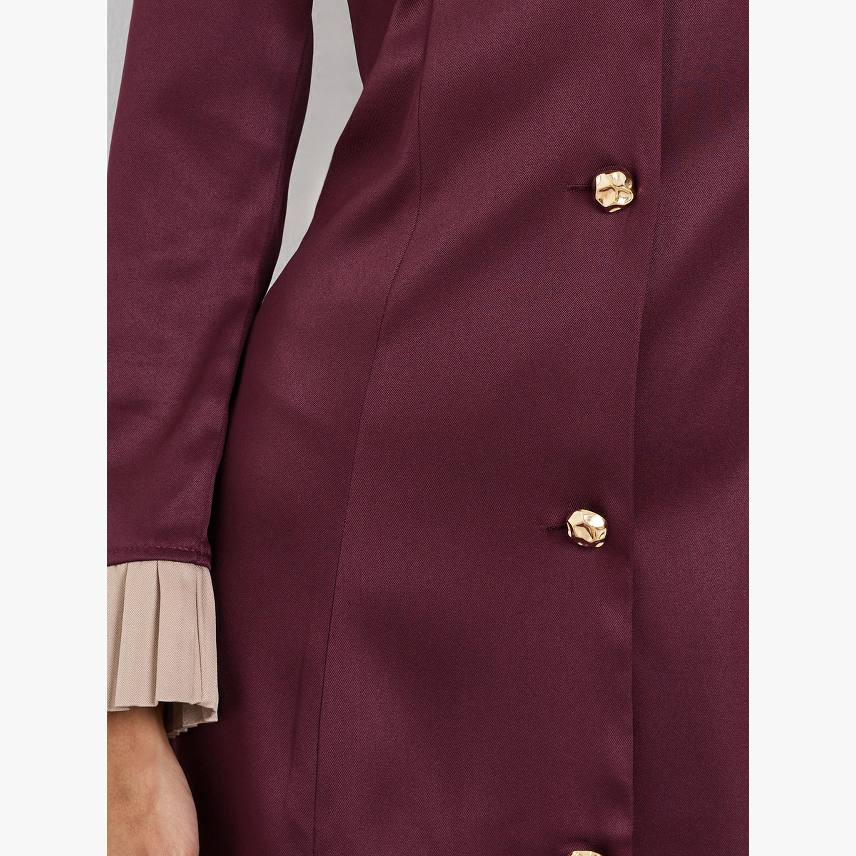 فستان بليزر بطول الركبة بحافة مطوية-women-clothing-dresses-image-3