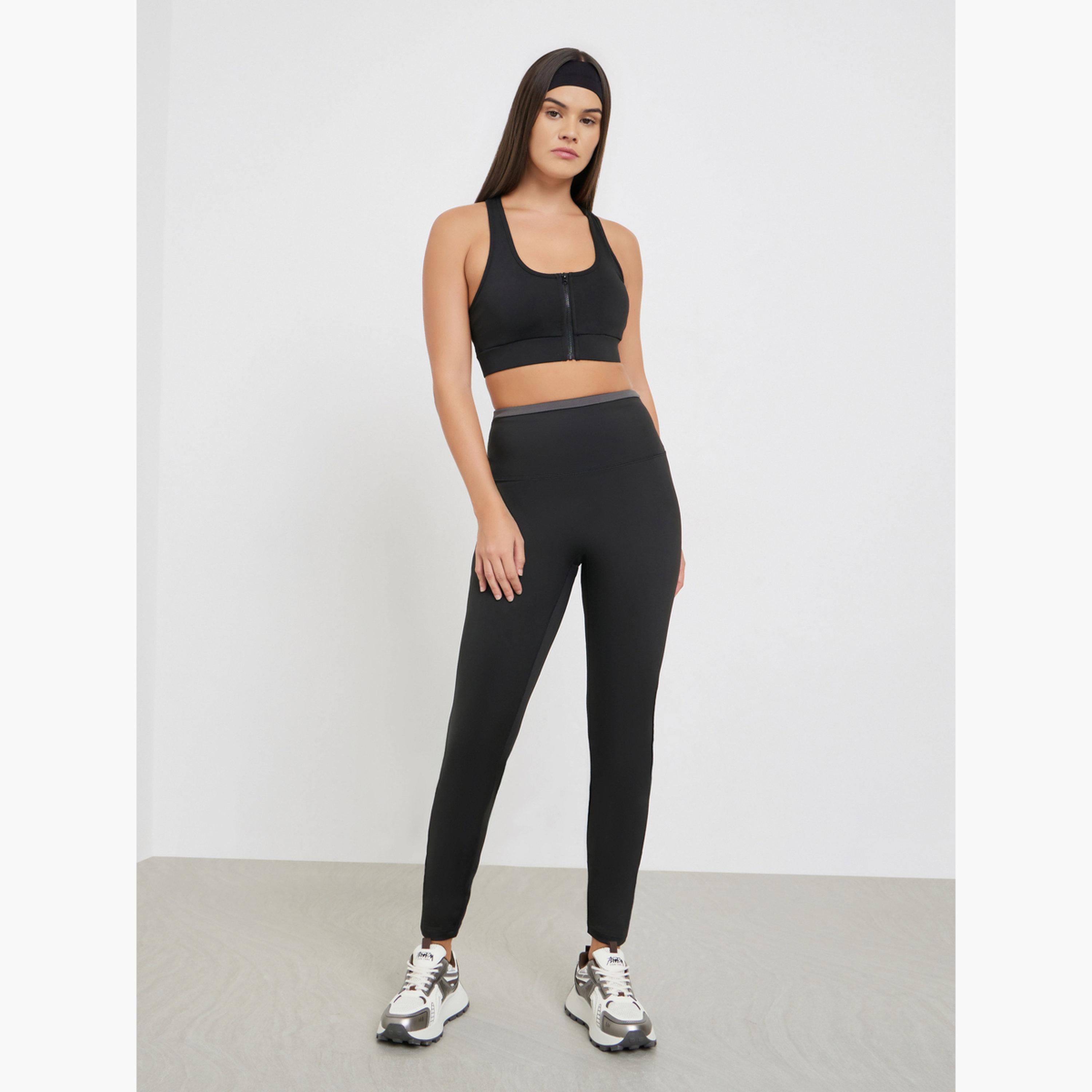 Styli Contrast Waist Panel Leggings-women-clothing-sportswearandactivewear-bottoms-leggings-image-2