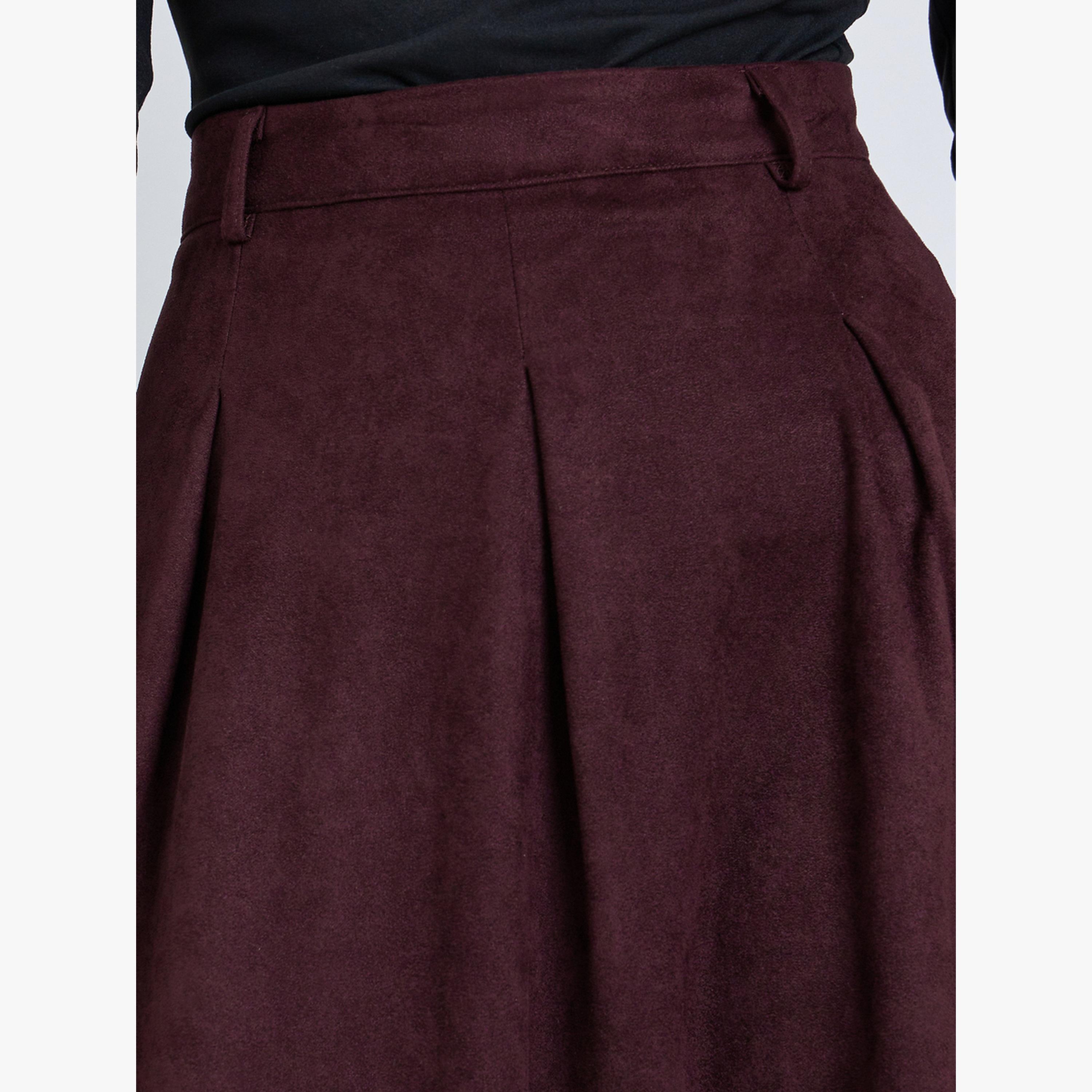 تنورة ميدي سويدي بحافة واسعة-women-clothing-bottoms-skirts-image-4