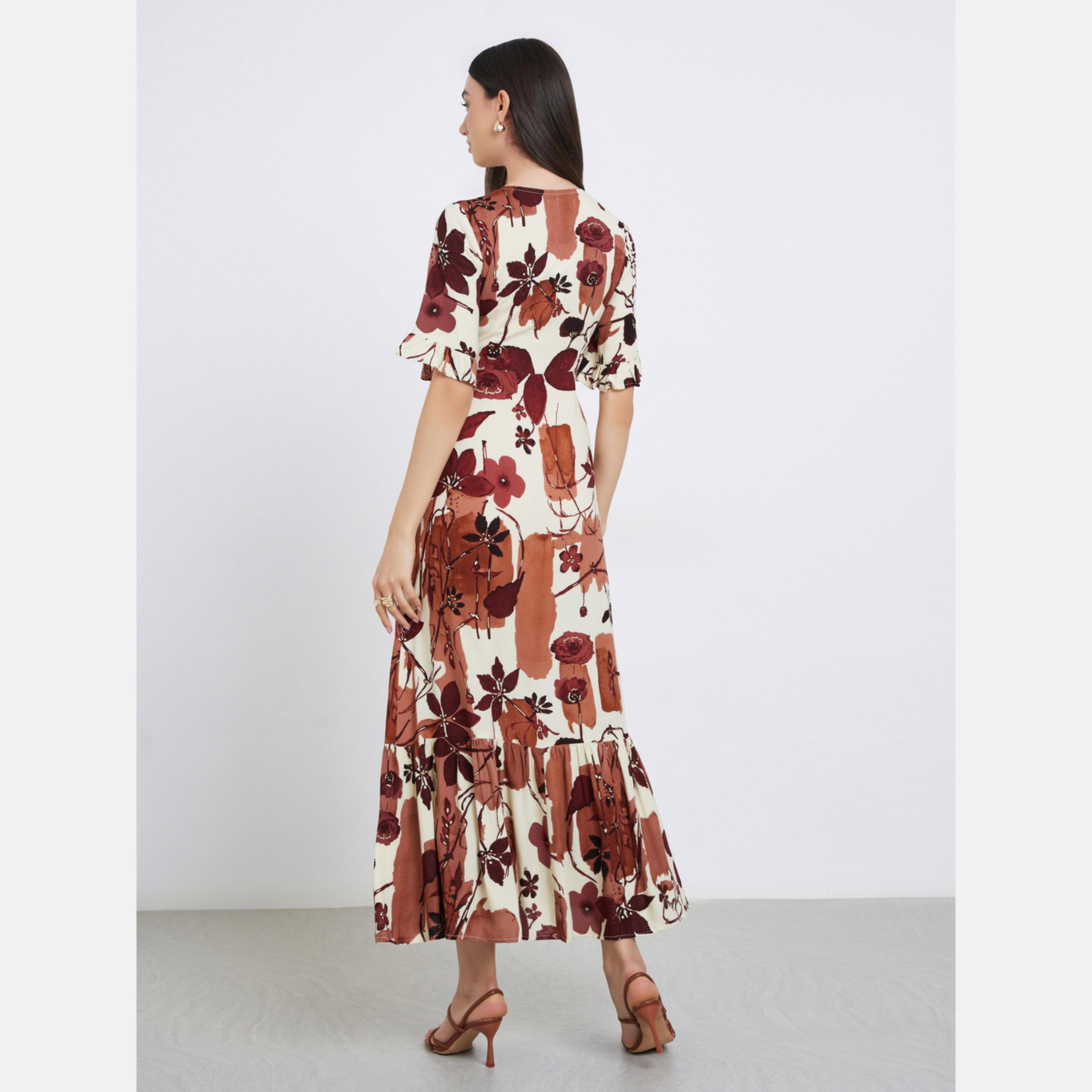 Maxim Creation Floral Print A-Line Maxi Dress-women-clothing-dresses-image-2