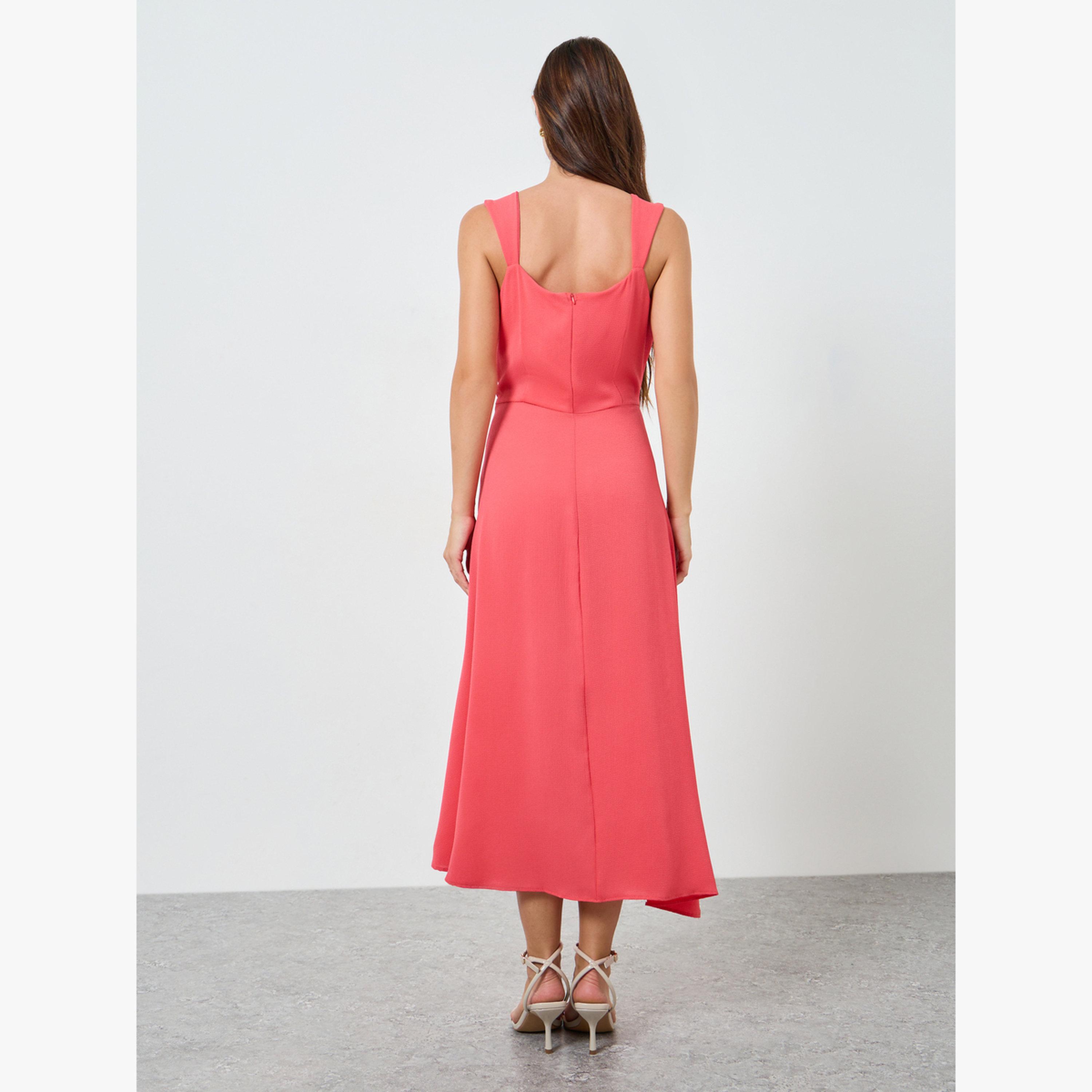 فستان طويل بحمالات وحافة واسعة-women-clothing-dresses-image-3