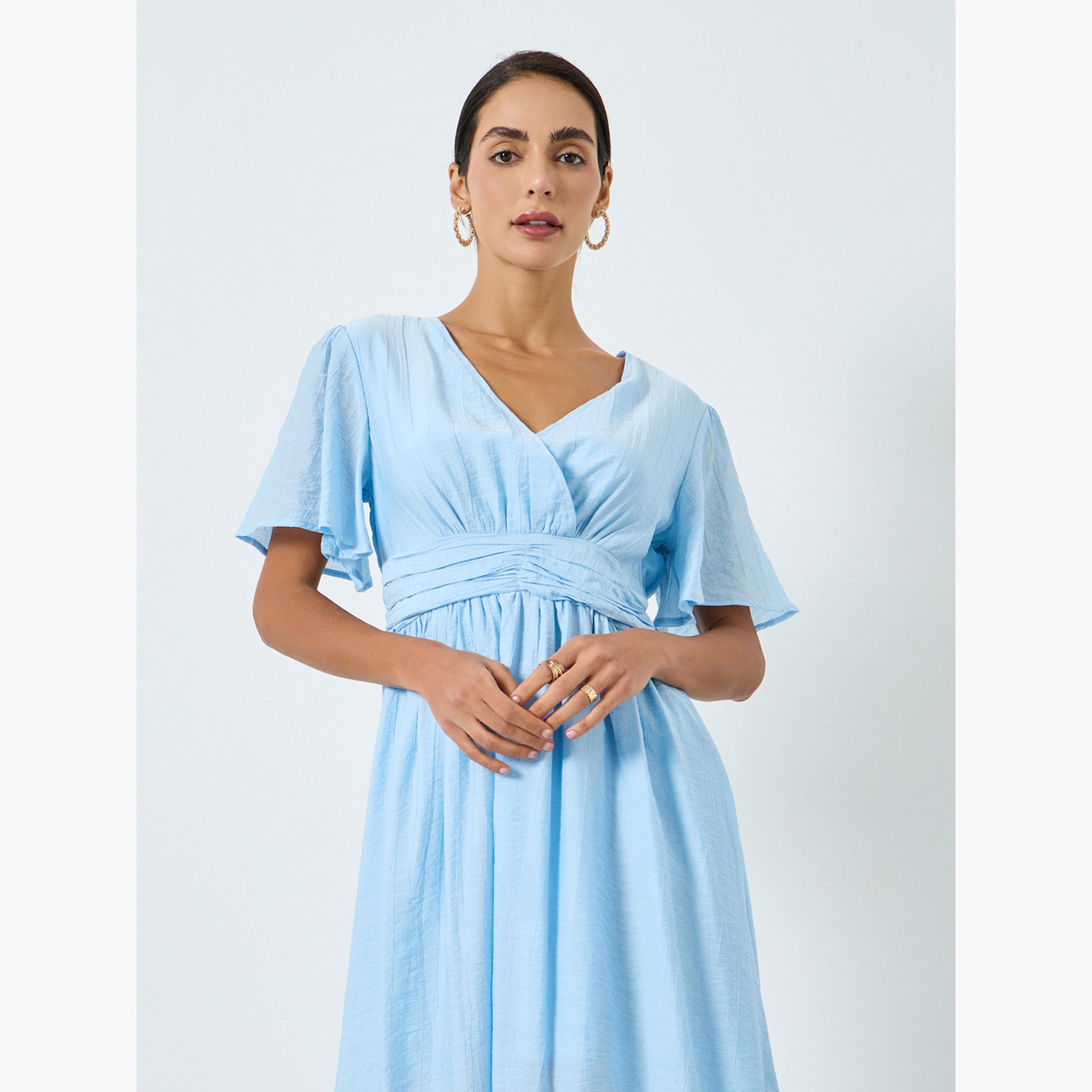 طقم قميص بأزرار وبنطلون-women-clothing-dresses-image-2
