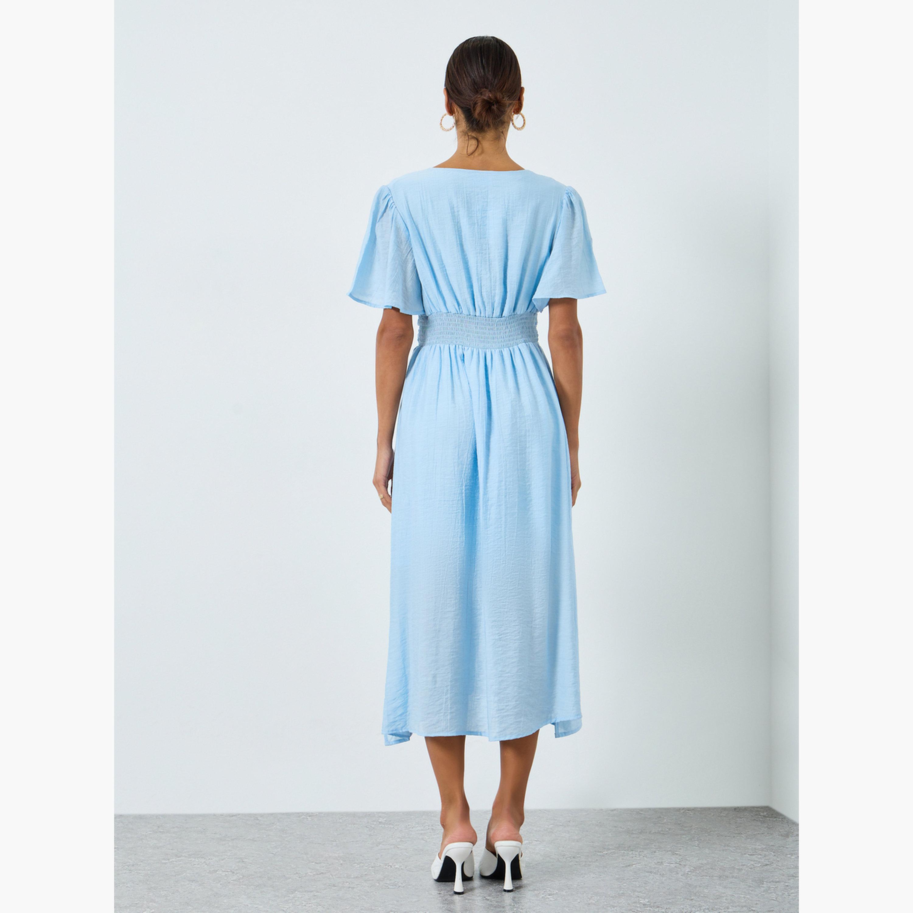 طقم قميص بأزرار وبنطلون-women-clothing-dresses-image-4