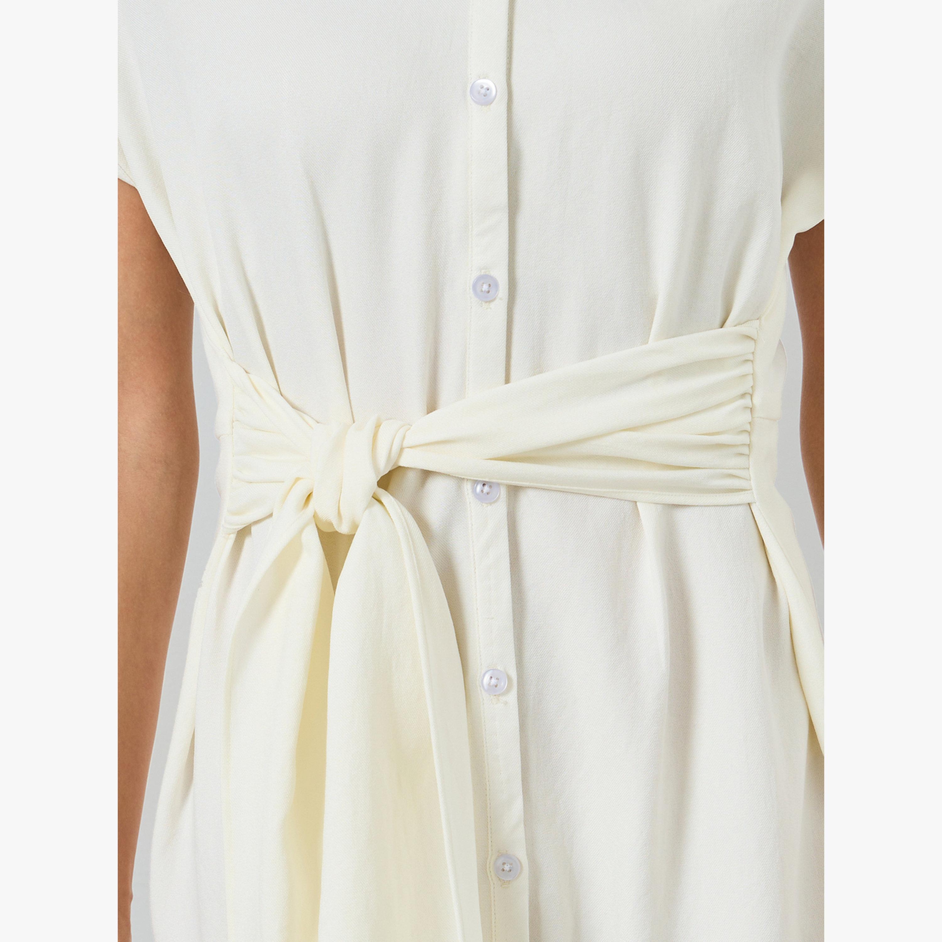 فستان قميص طويل بحزام-women-clothing-dresses-image-5