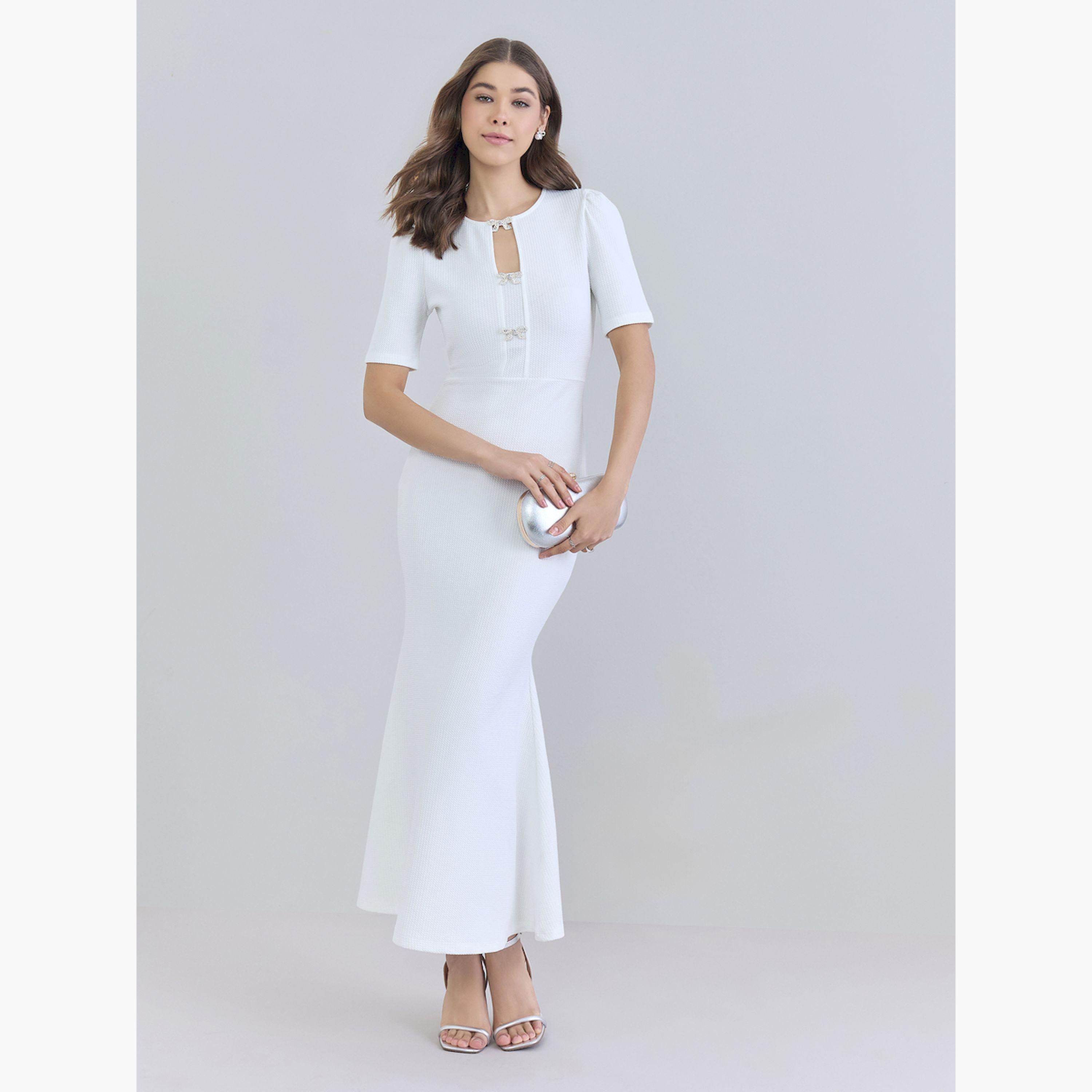 فستان طويل ضيق بتفاصيل فيونكة-women-clothing-dresses-image-3