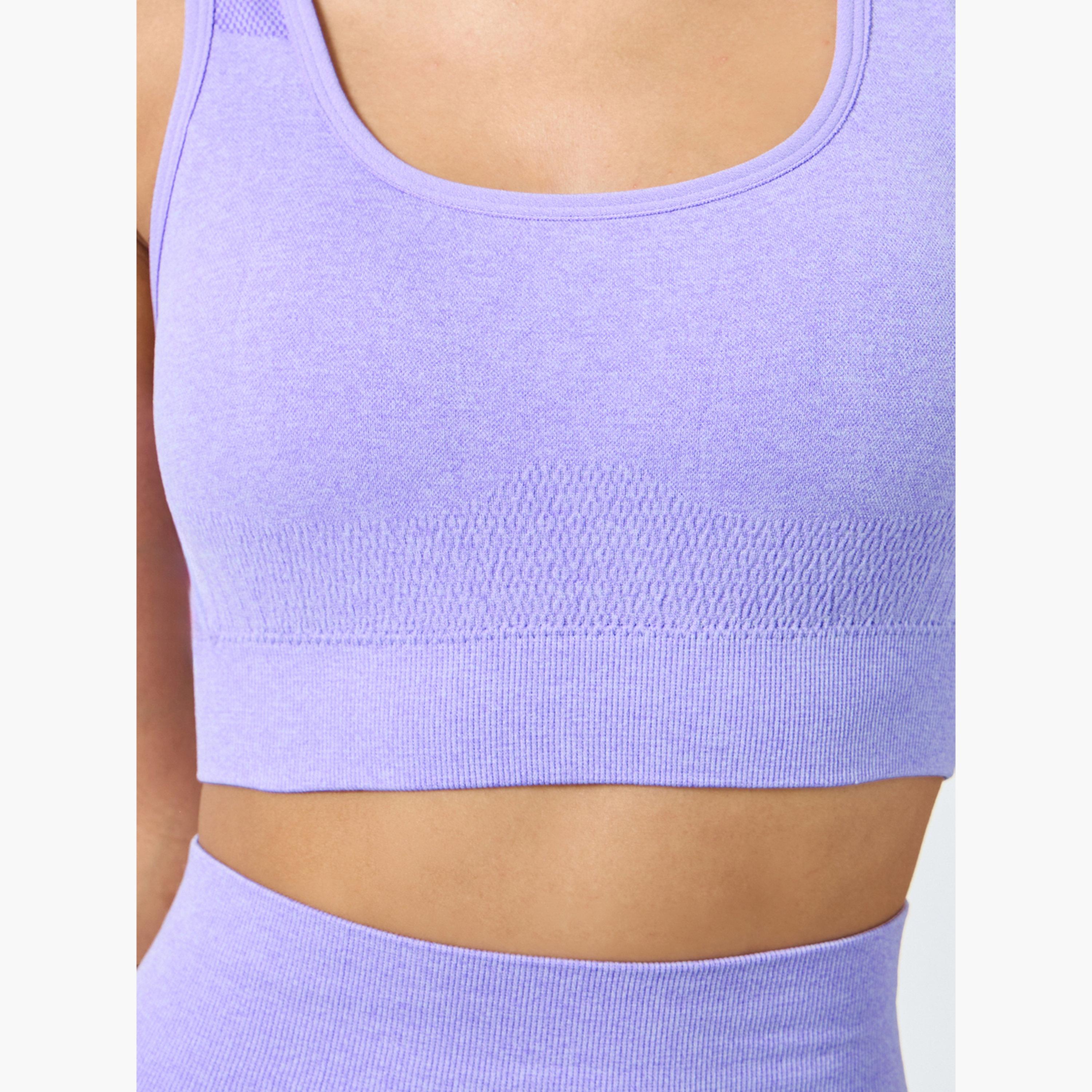 Styli Pack of 3 - Tear Drop Racerback Sports Bra, Shorts and Scrunch Back Leggings-women-clothing-sportswearandactivewear-trackpantsandtracksuits-image-5