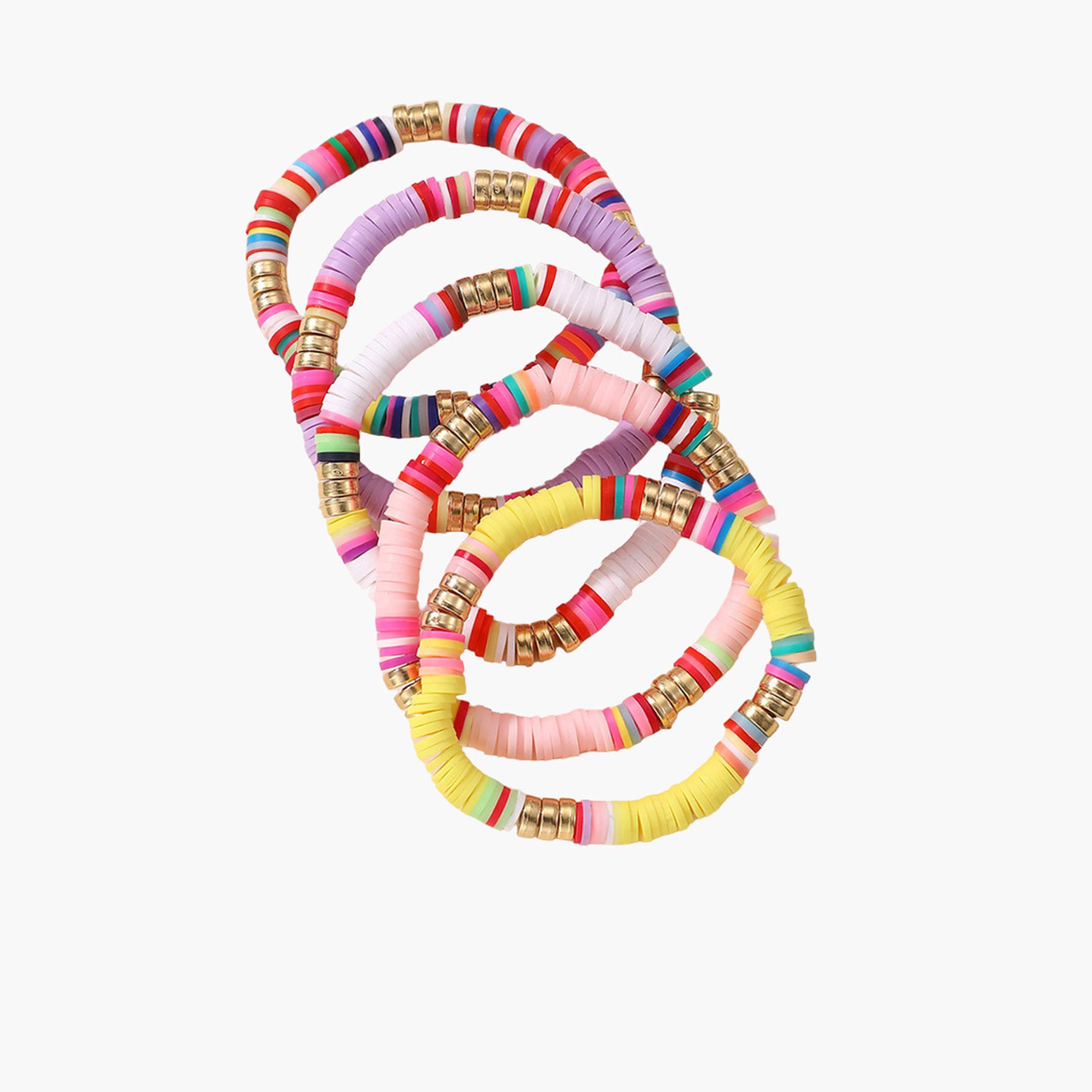 Take Two Women  5pcs colorful Bracelet Set-women-watchesandjewellery-jewellery-banglesandbracelets-image-1
