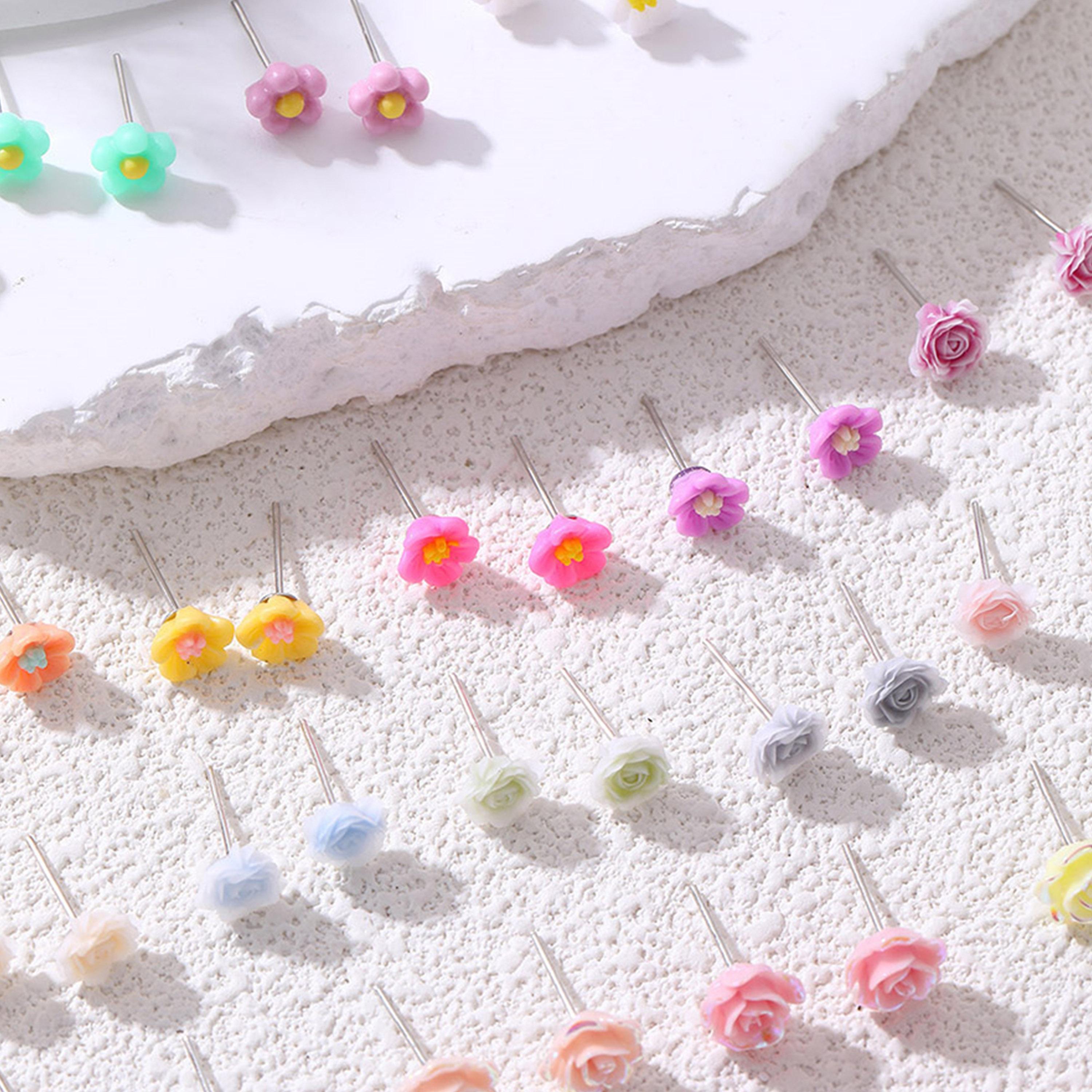Take Two Women  30 pairs Assorted Flower Earrings Set-women-watchesandjewellery-jewellery-earrings-image-4