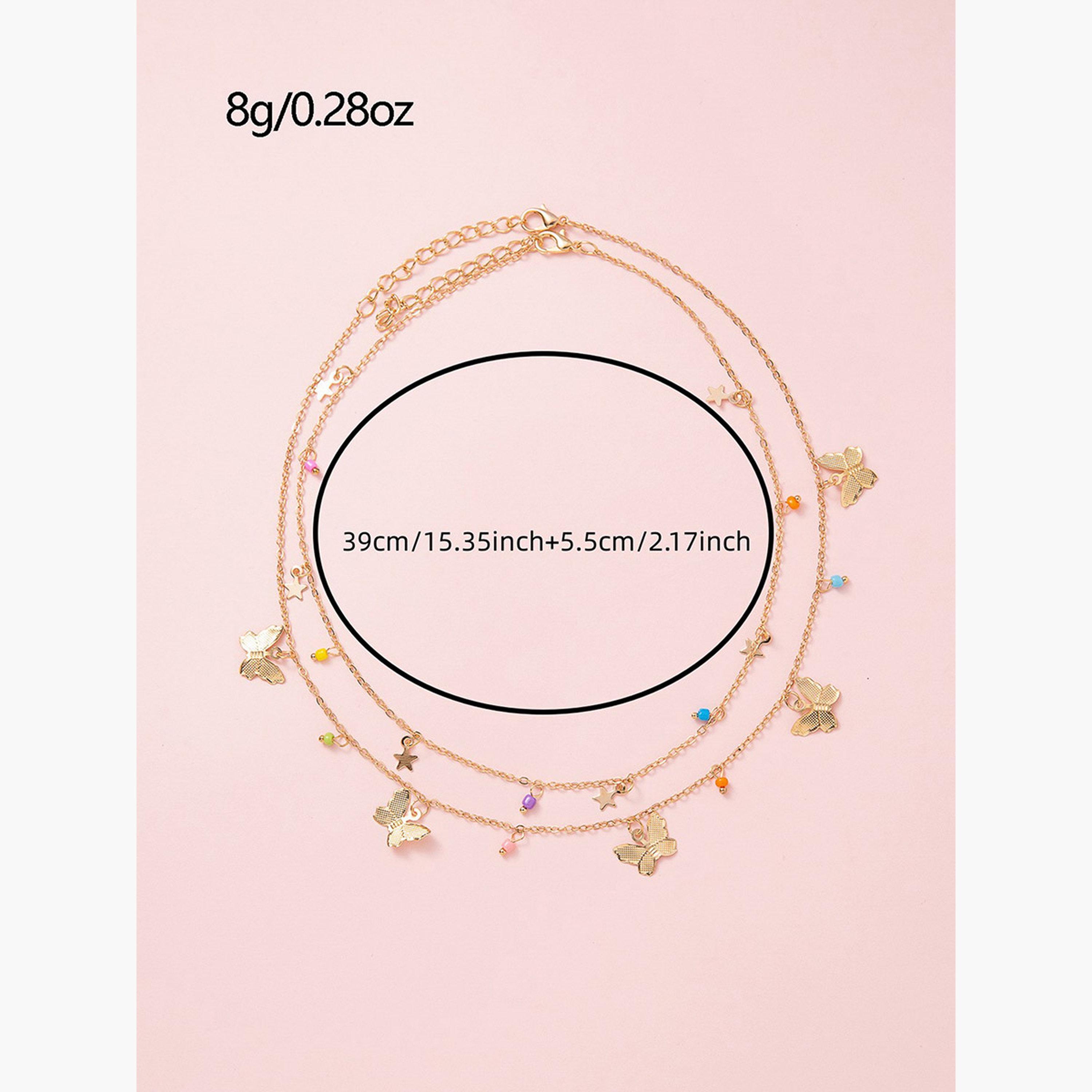 Take Two Women  2pcs Butterfly Pendant Necklace Set-women-watchesandjewellery-jewellery-necklacesandpendants-image-4
