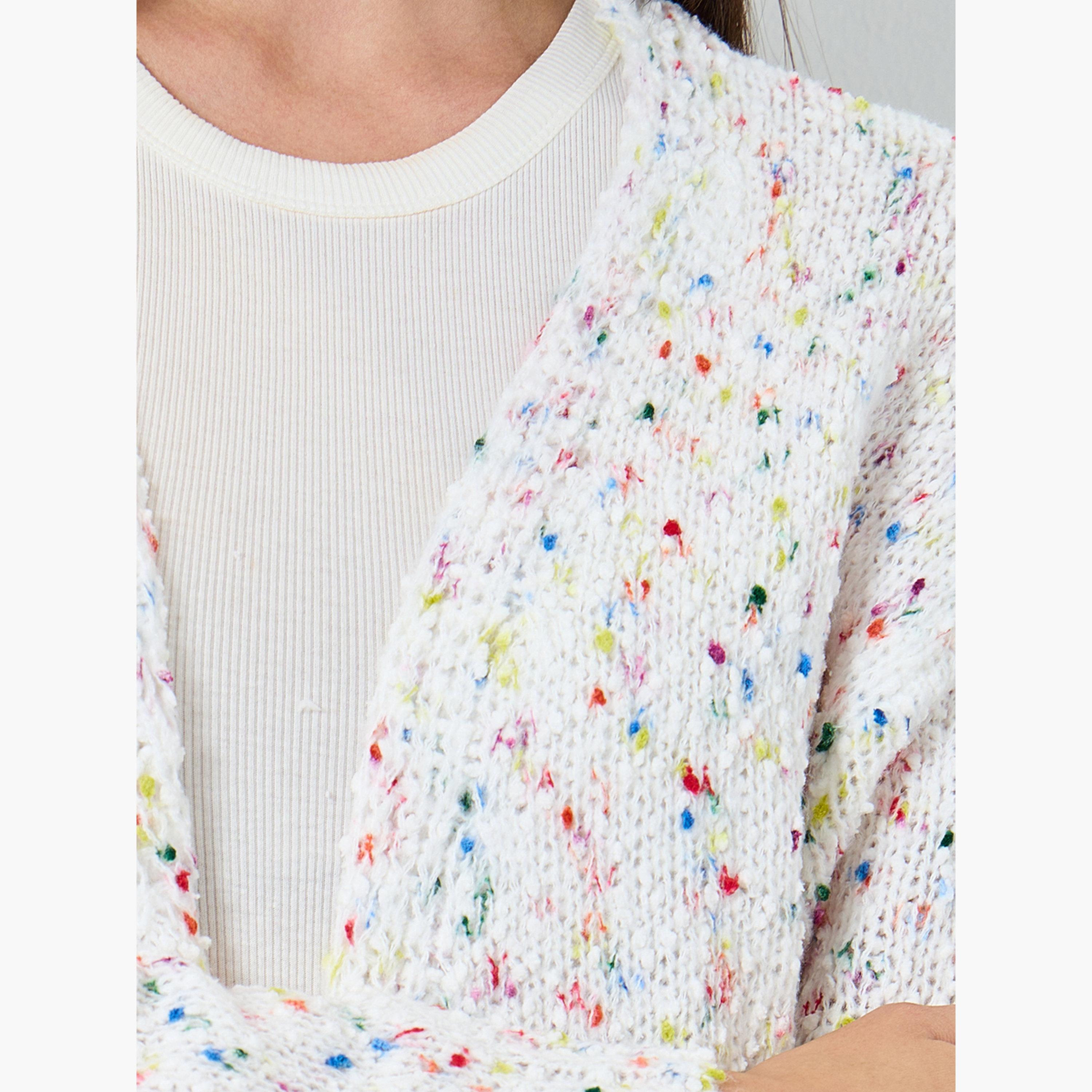 Take Two Multi Yarn Open Front Knit Cardigan-women-clothing-cardigansandjumpers-cardigans-image-4