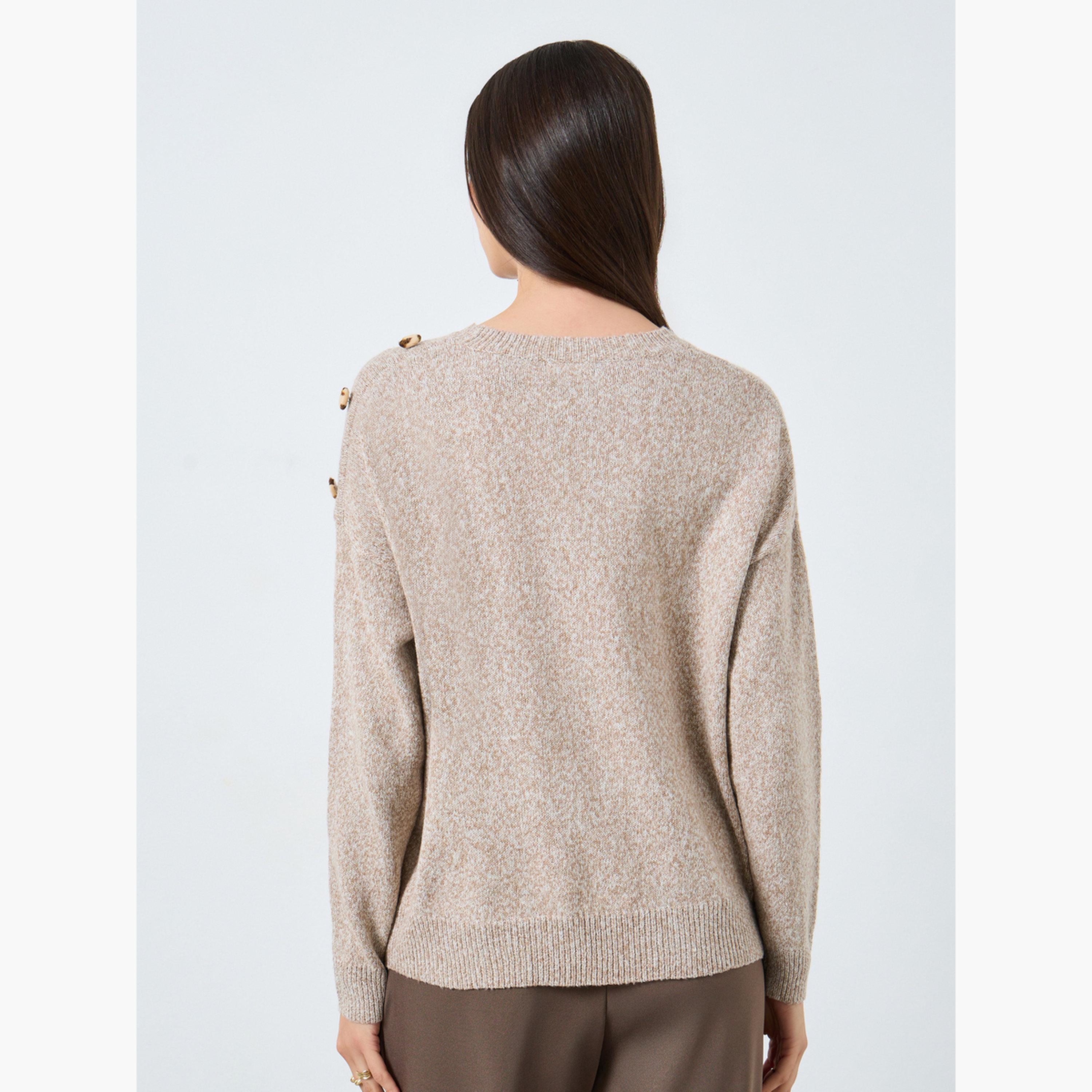 Take Two Beige Leopard Pocket Print Sweater-women-clothing-cardigansandjumpers-jumpers-image-3