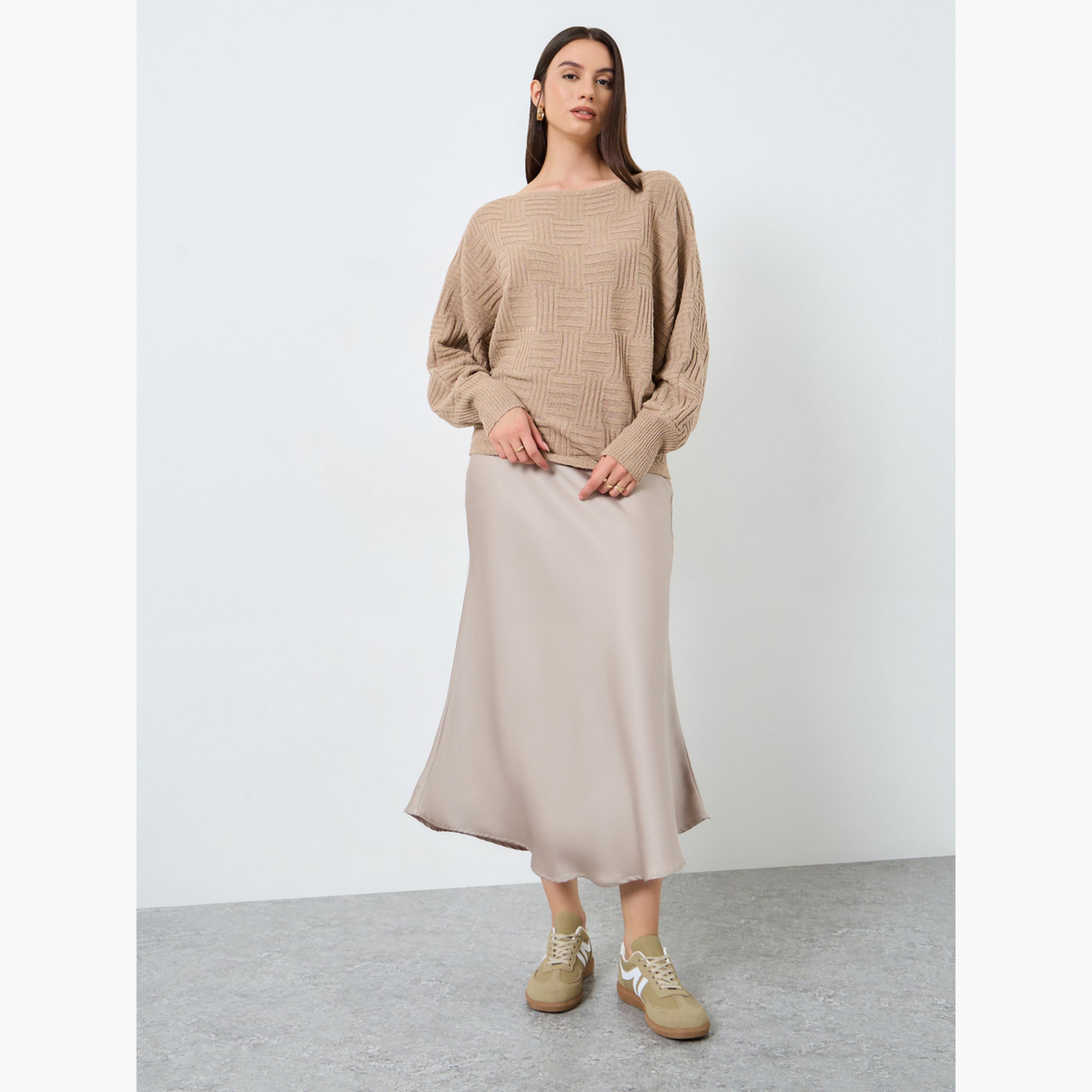 تيك تو - سترة محبوكة بلون البشرة بأكمام خفاش-women-clothing-cardigansandjumpers-jumpers-image-2