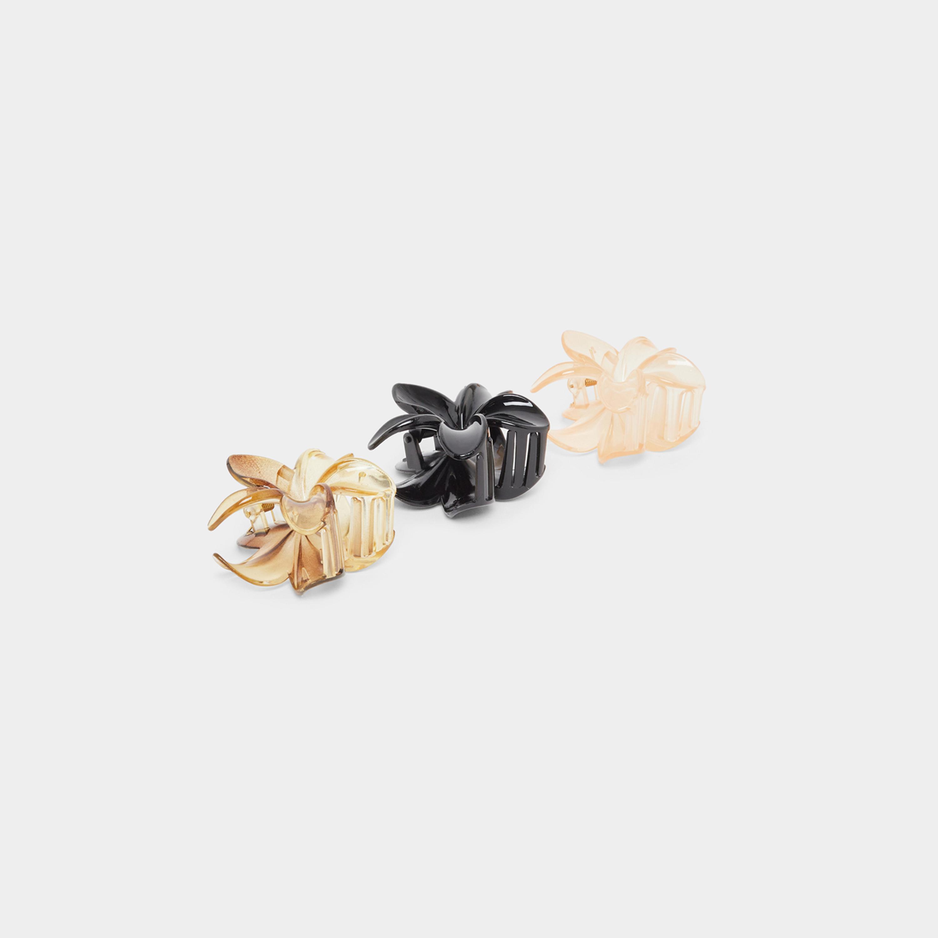 ستايلي - مجموعة من 3 - مشبك شعر مزهر-women-hairaccessories-clips-image-1