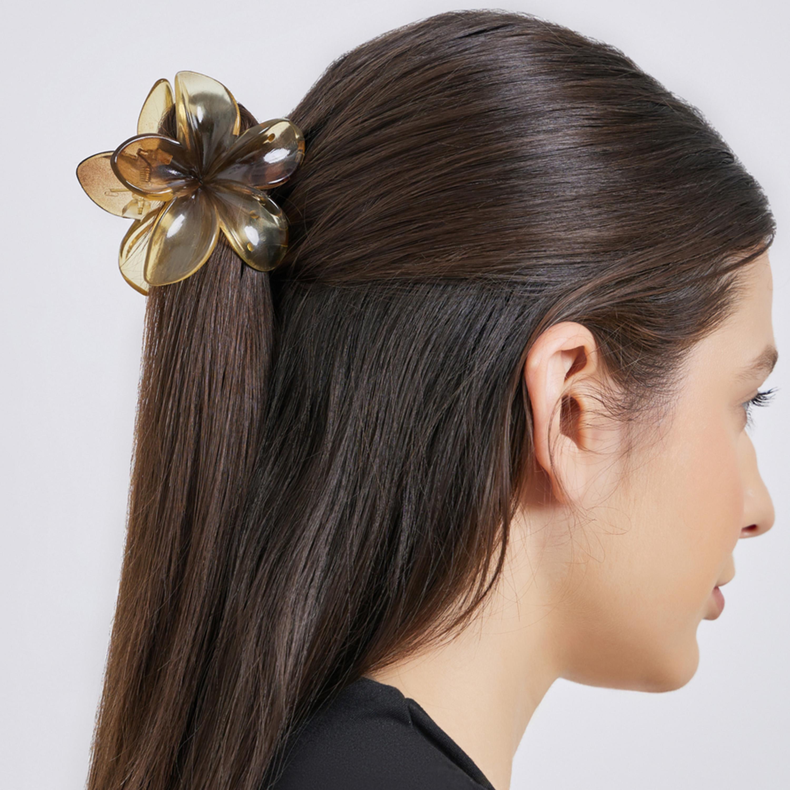 ستايلي - مجموعة من 3 - مشبك شعر مزهر-women-hairaccessories-clips-image-2