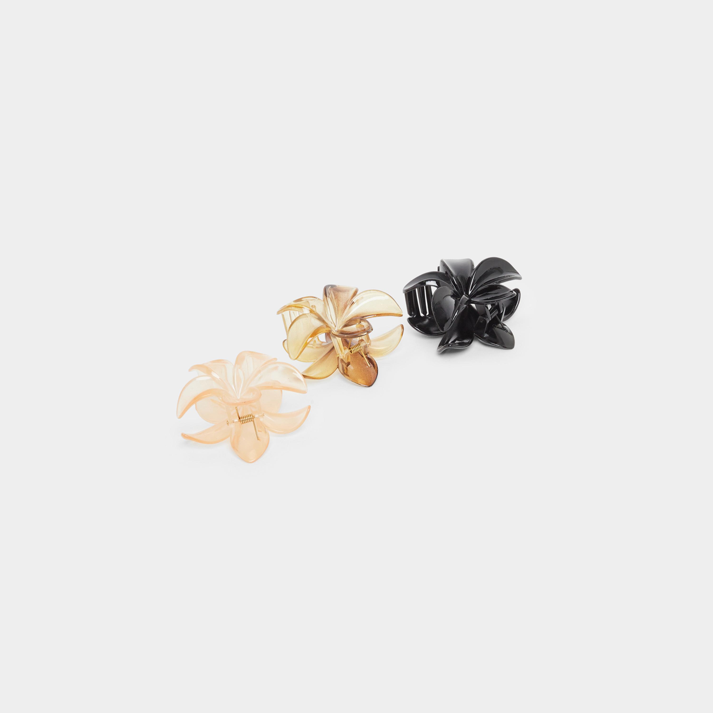 ستايلي - مجموعة من 3 - مشبك شعر مزهر-women-hairaccessories-clips-image-5