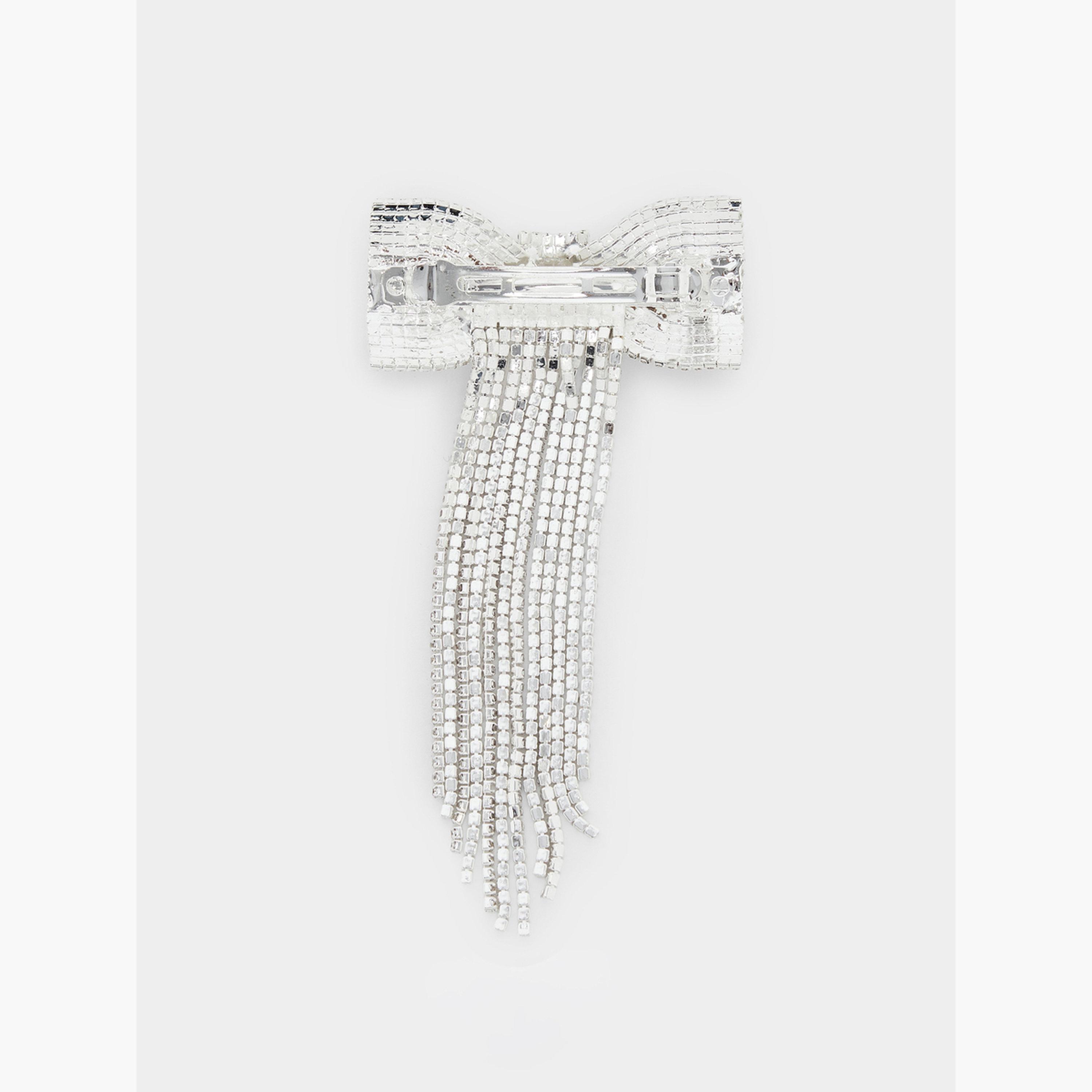 Styli Embellished Barrette Hair Clip-women-hairaccessories-clips-image-3