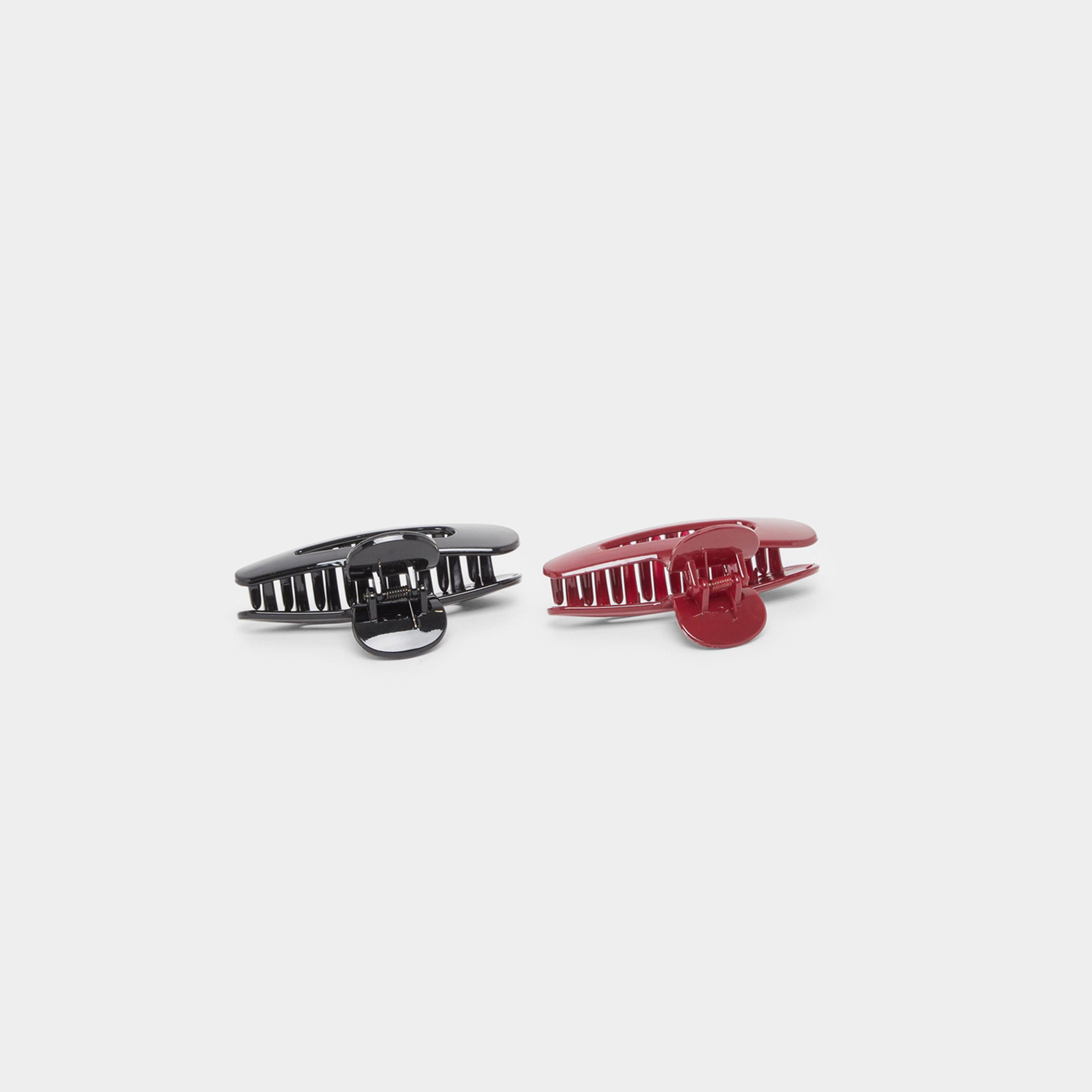 Styli Set of 2 - Plain Hair Claw-women-hairaccessories-clips-image-3