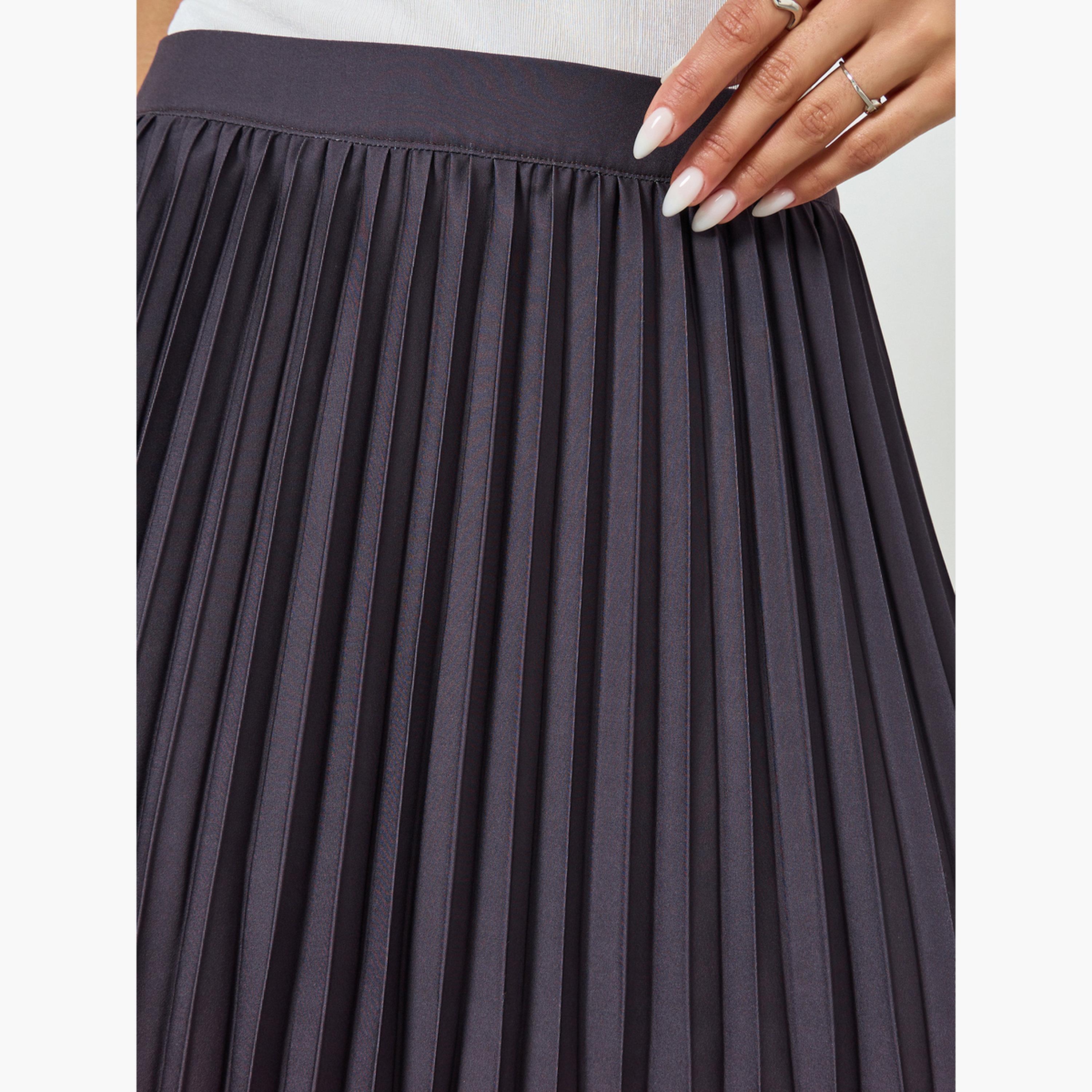 تنورة ميدي مطوية بنمط أومبريه-women-clothing-bottoms-skirts-image-4
