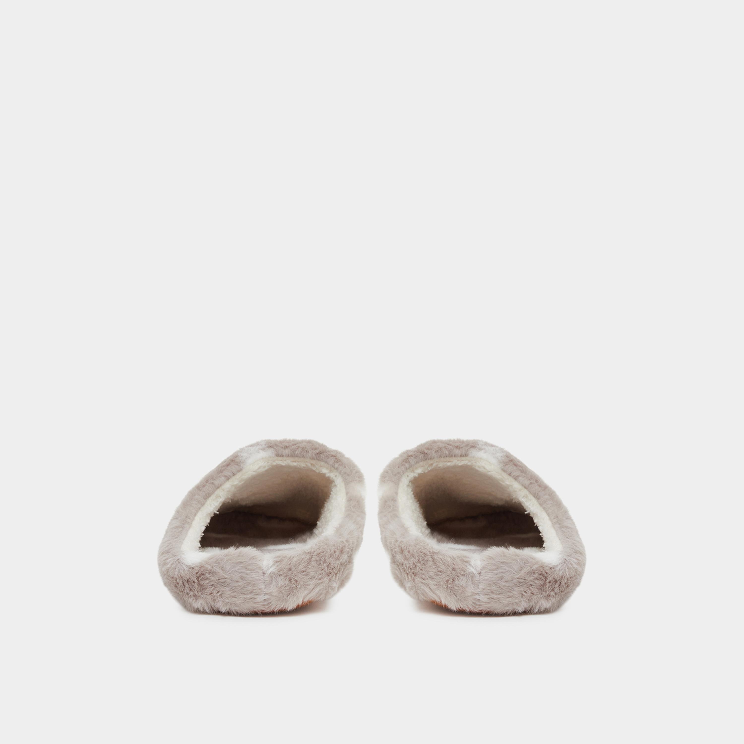 Styli Polka Dot Plush Bedroom Slippers-women-shoes-bedroomslippers-image-6