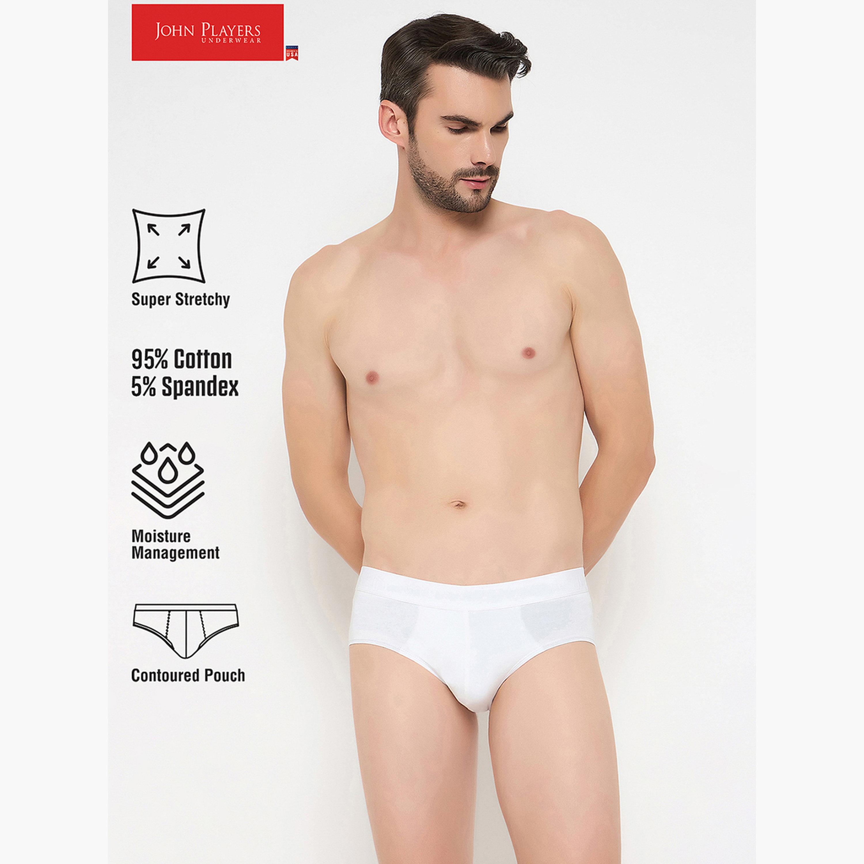 John Player Pack of 2 - Classic Cotton Briefs-men-clothing-innerwear-underwear-image-2