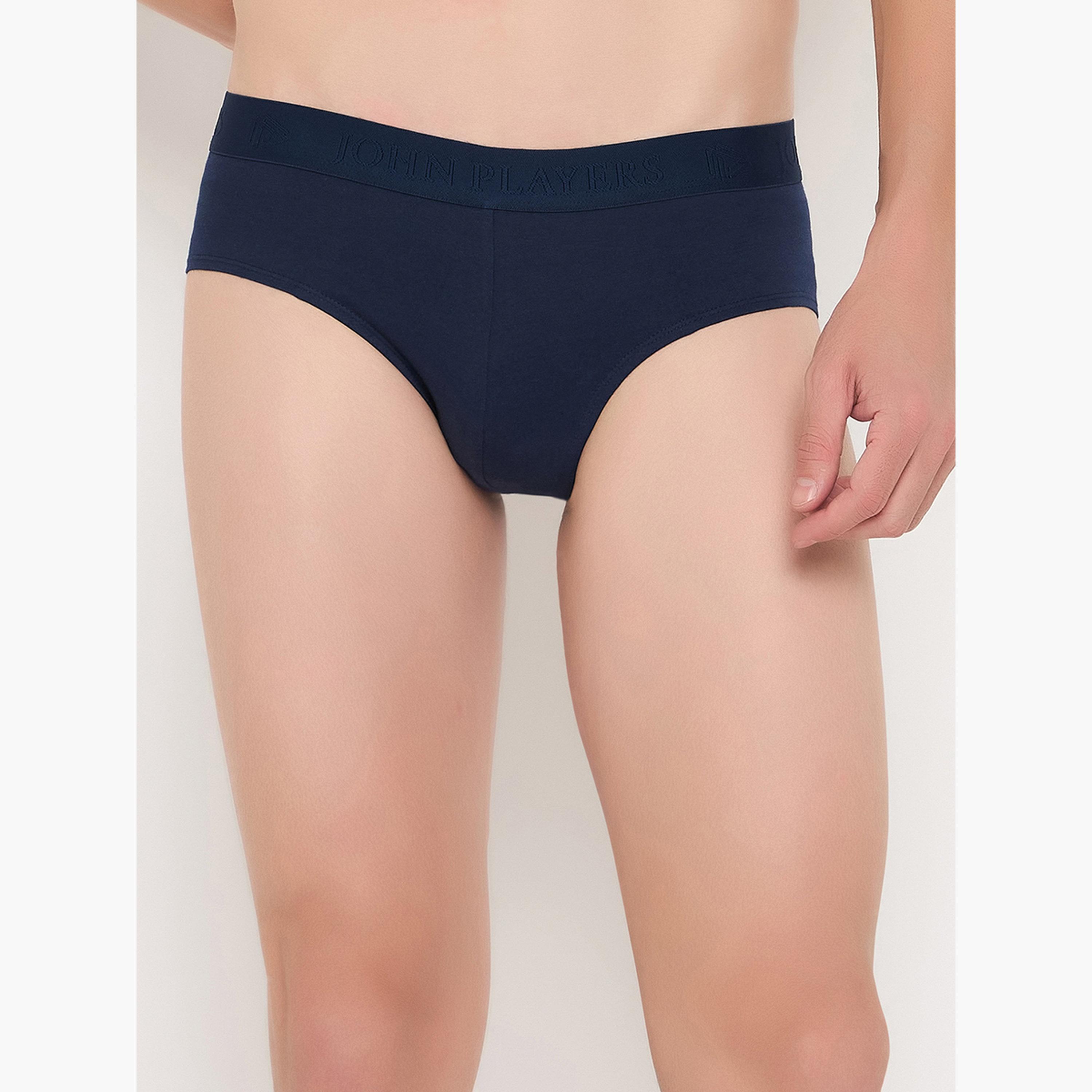 John Player Pack of 2 - Classic Cotton Briefs-men-clothing-innerwear-underwear-image-2