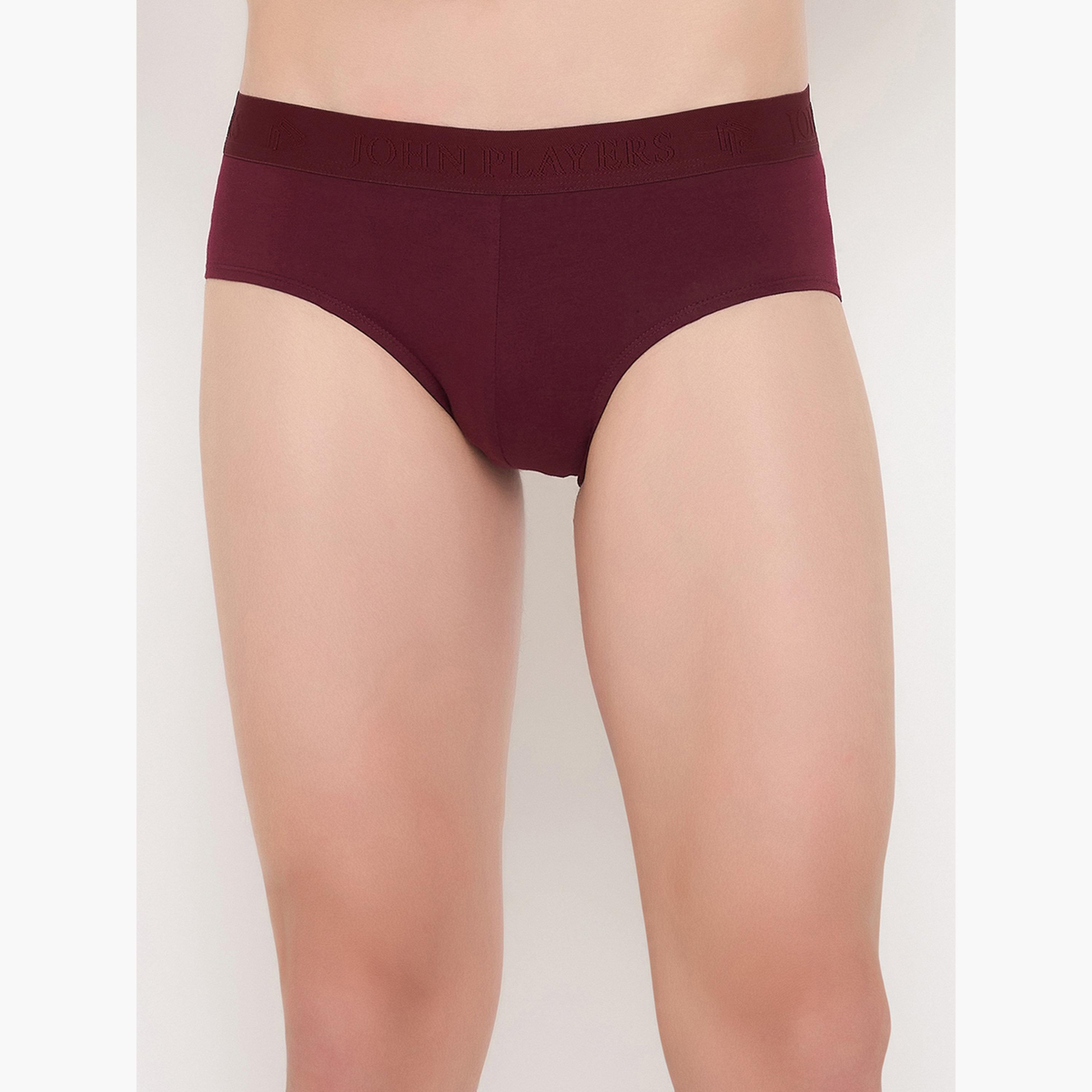 John Player Pack of 2 - Classic Cotton Briefs-men-clothing-innerwear-underwear-image-3