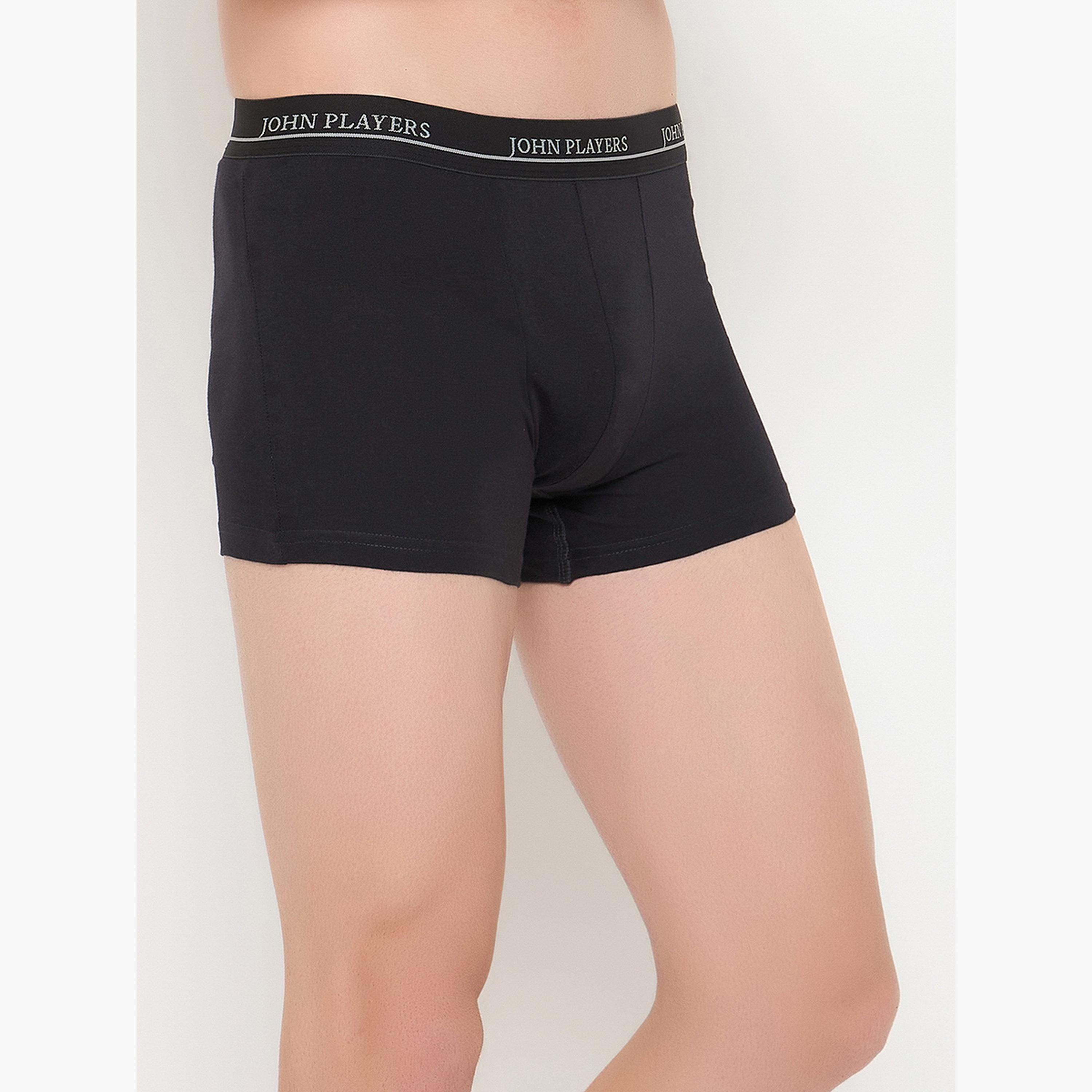 John Player Pack of 2 - Men Cotton Trunk-men-clothing-innerwear-underwear-image-4