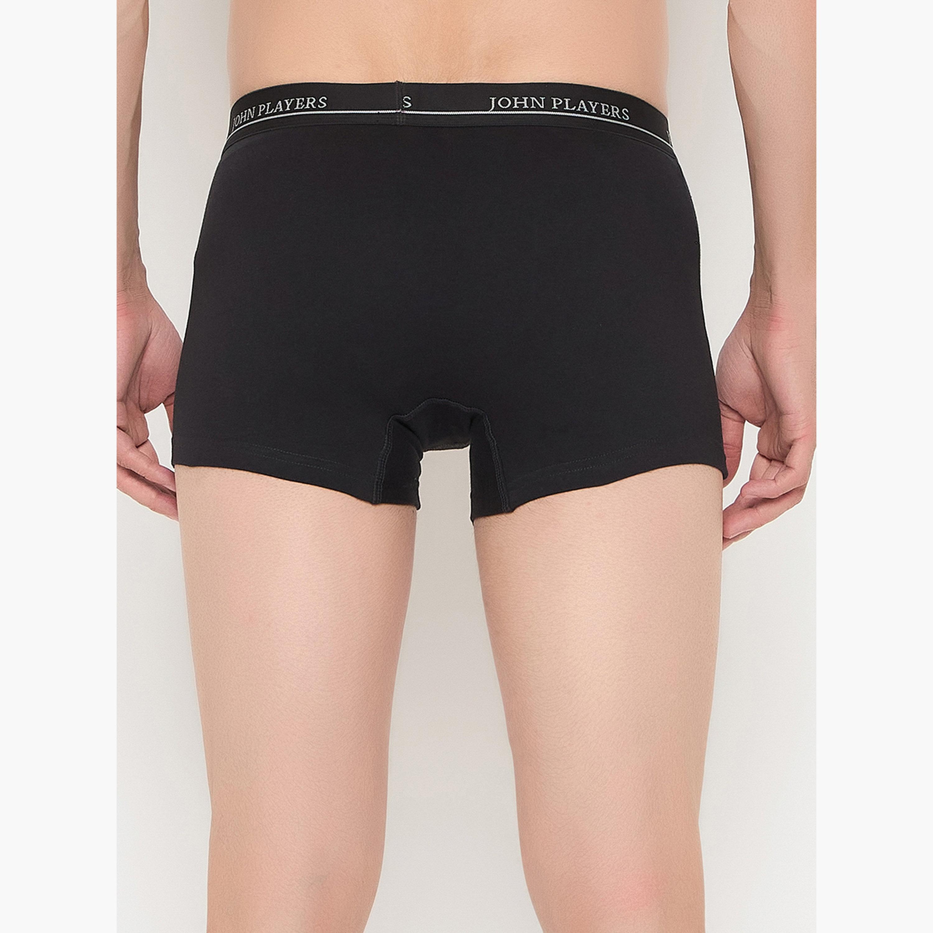 John Player Pack of 2 - Men Cotton Trunk-men-clothing-innerwear-underwear-image-5