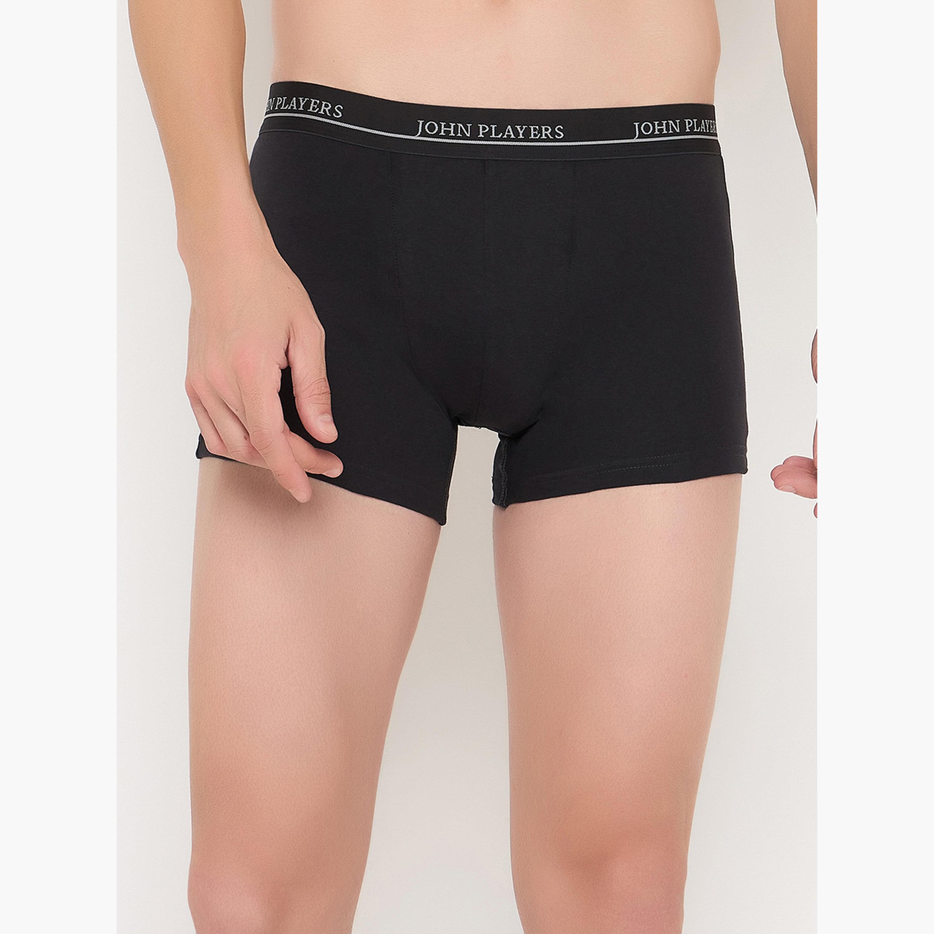 John Player Pack of 2 - Men Cotton Trunk-men-clothing-innerwear-underwear-image-2