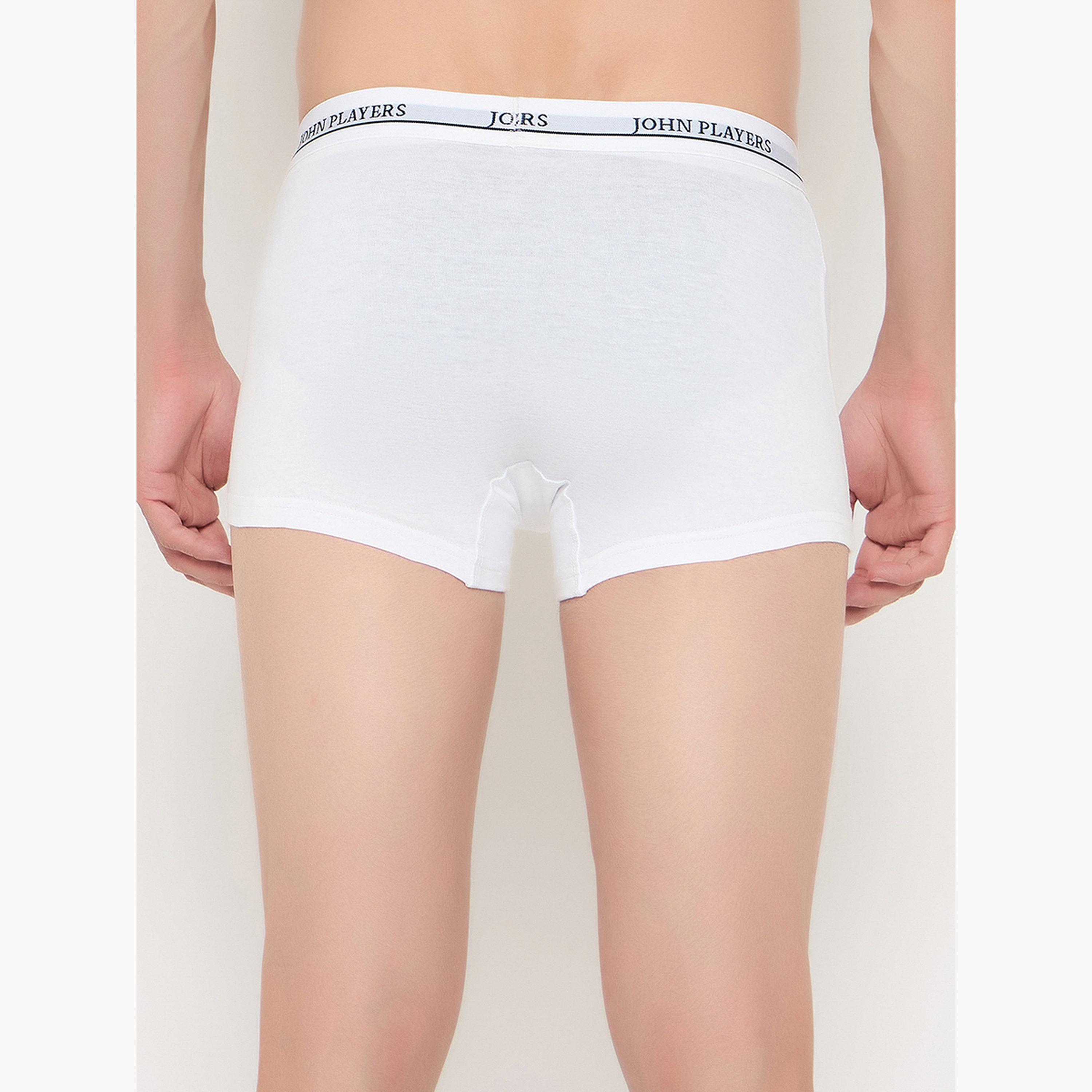 John Player Pack of 2 - Men Cotton Trunk-men-clothing-innerwear-underwear-image-4