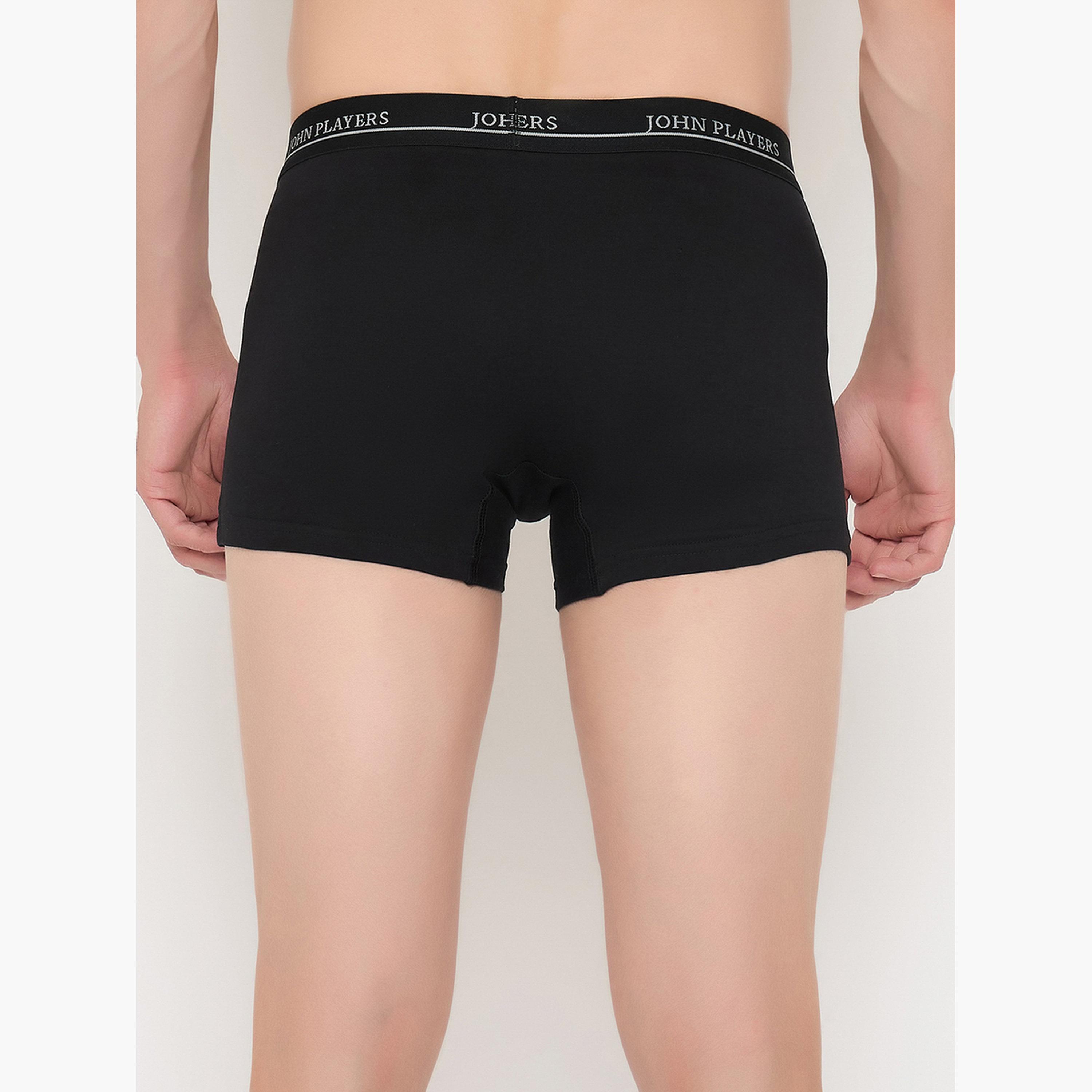 John Player Pack of 2 - Men Cotton Trunk-men-clothing-innerwear-underwear-image-5
