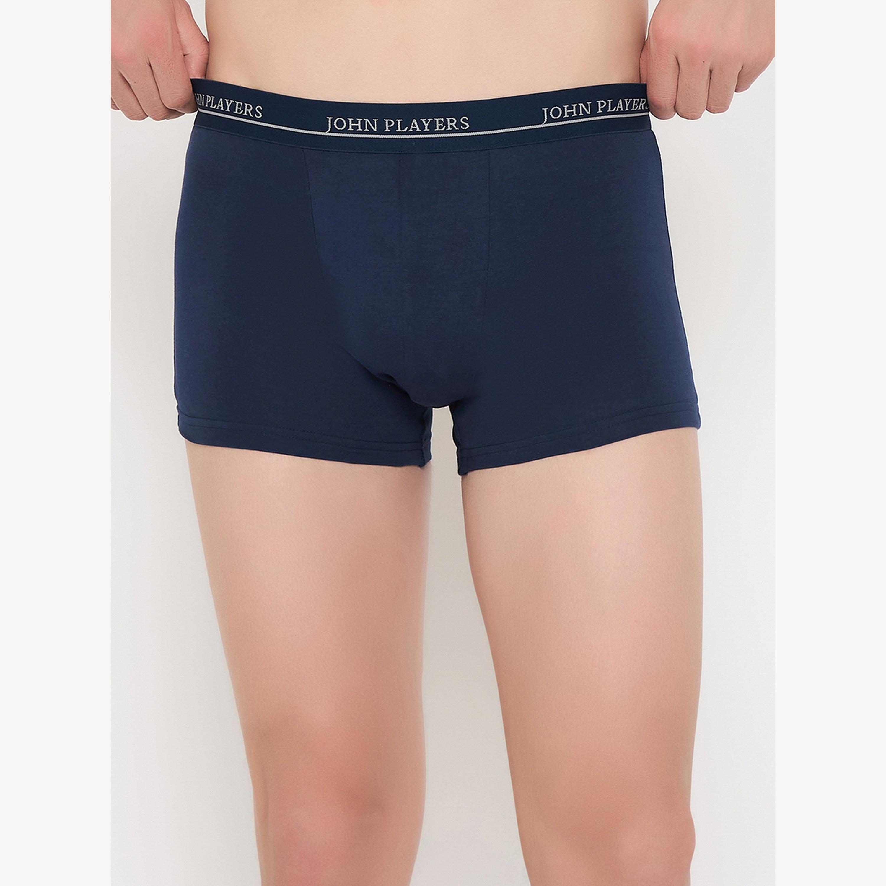 John Player Pack of 2 - Men Cotton Trunk-men-clothing-innerwear-underwear-image-3