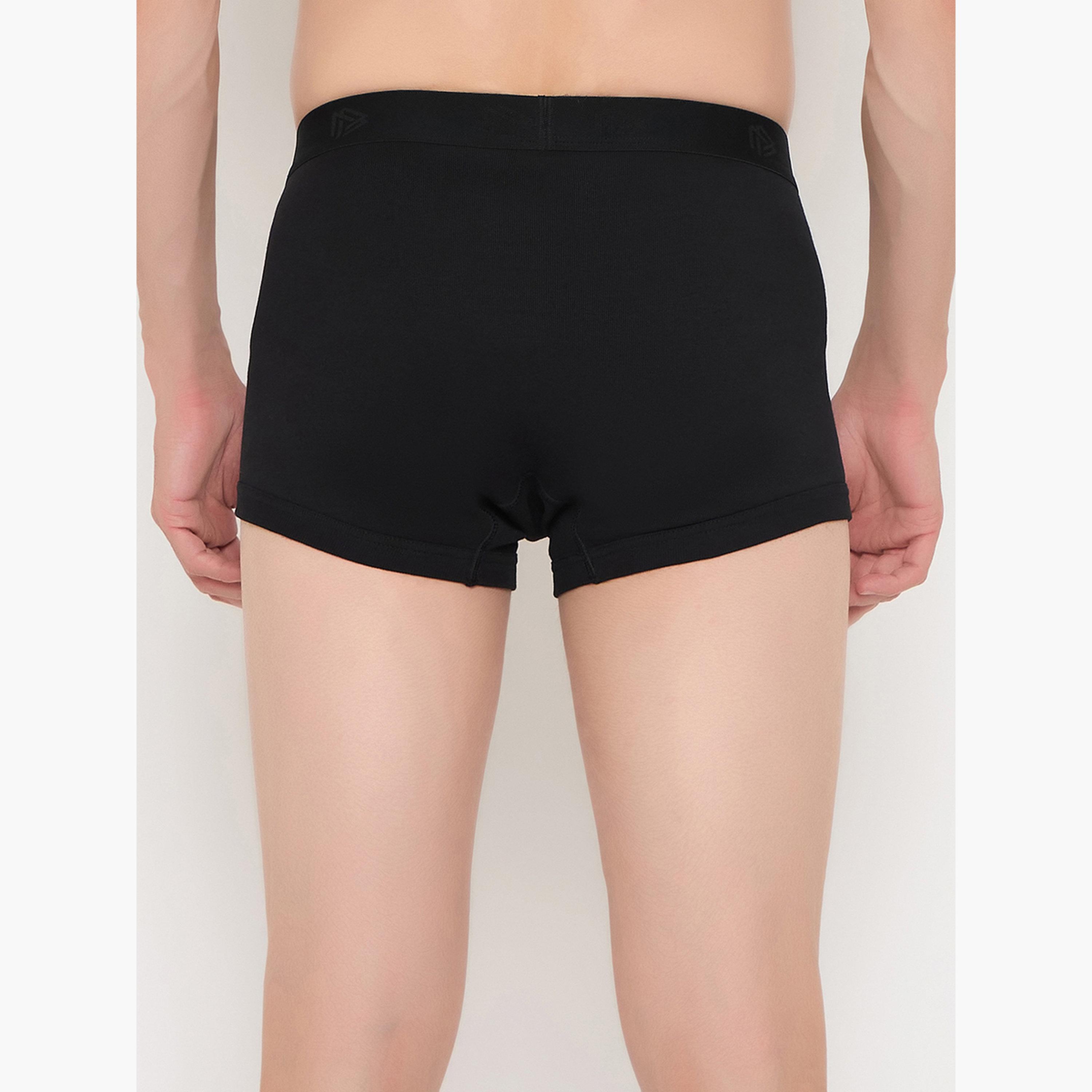 طقم من 2 سراويل داخلية سادة قطن 100%-men-clothing-innerwear-underwear-image-3