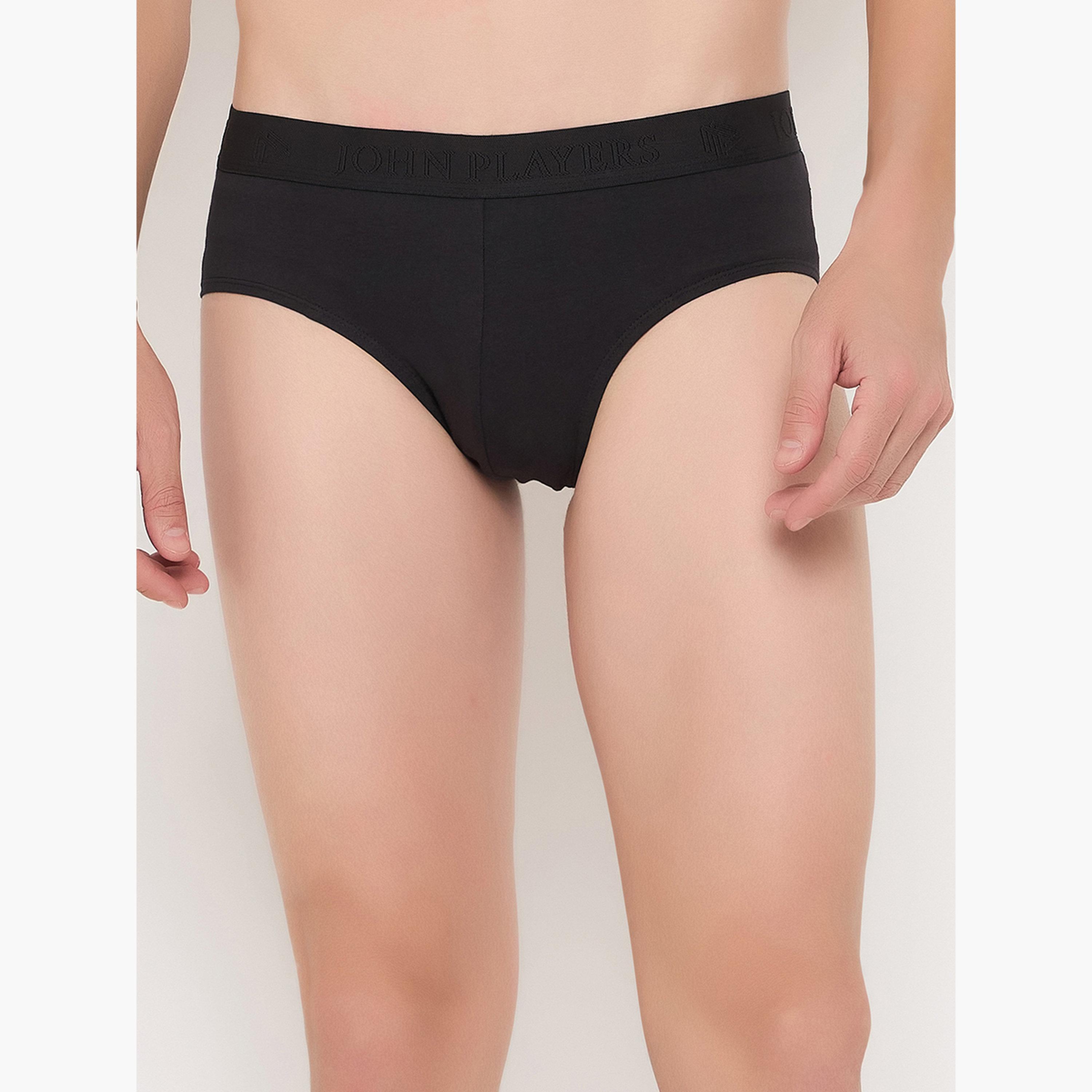 John Player Pack of 2 - Classic Cotton Briefs-men-clothing-innerwear-underwear-image-2