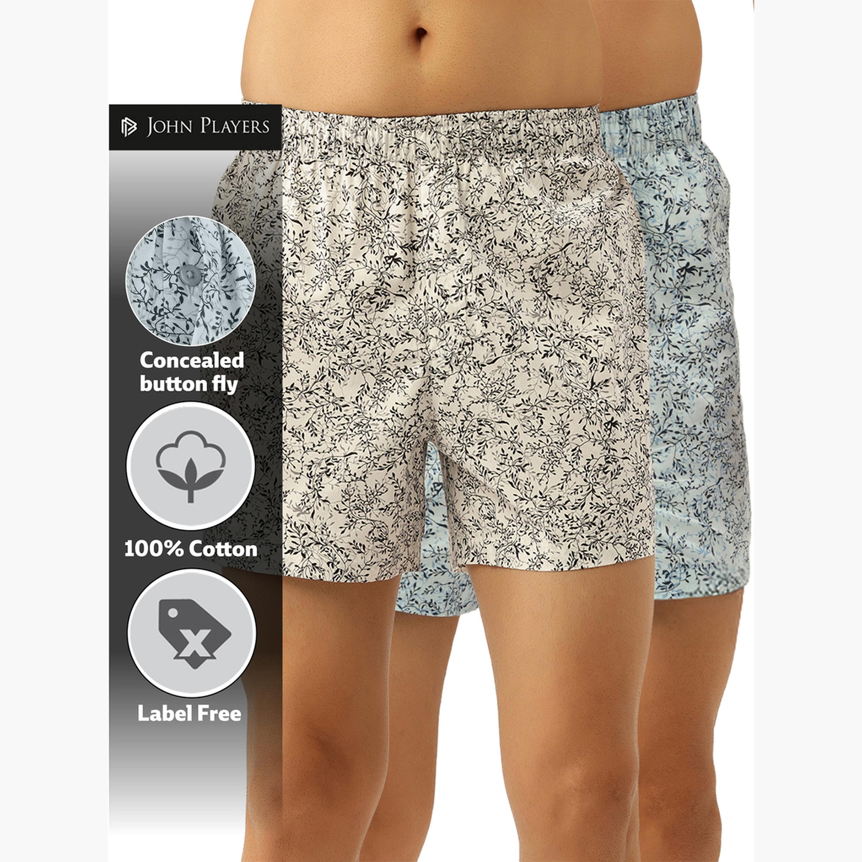John Player Pack of 2 - Men Printed Cotton Boxers-men-clothing-innerwear-underwear-image-6