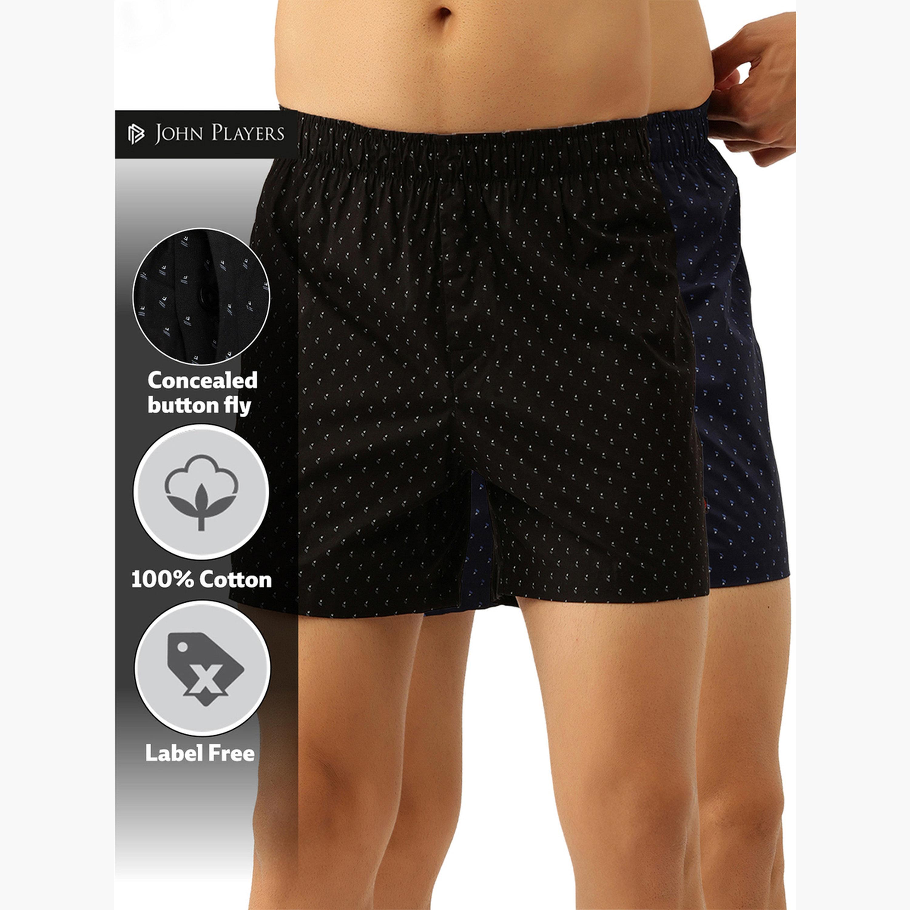 John Player Pack of 2 - Men Printed Cotton Boxers-men-clothing-innerwear-underwear-image-6