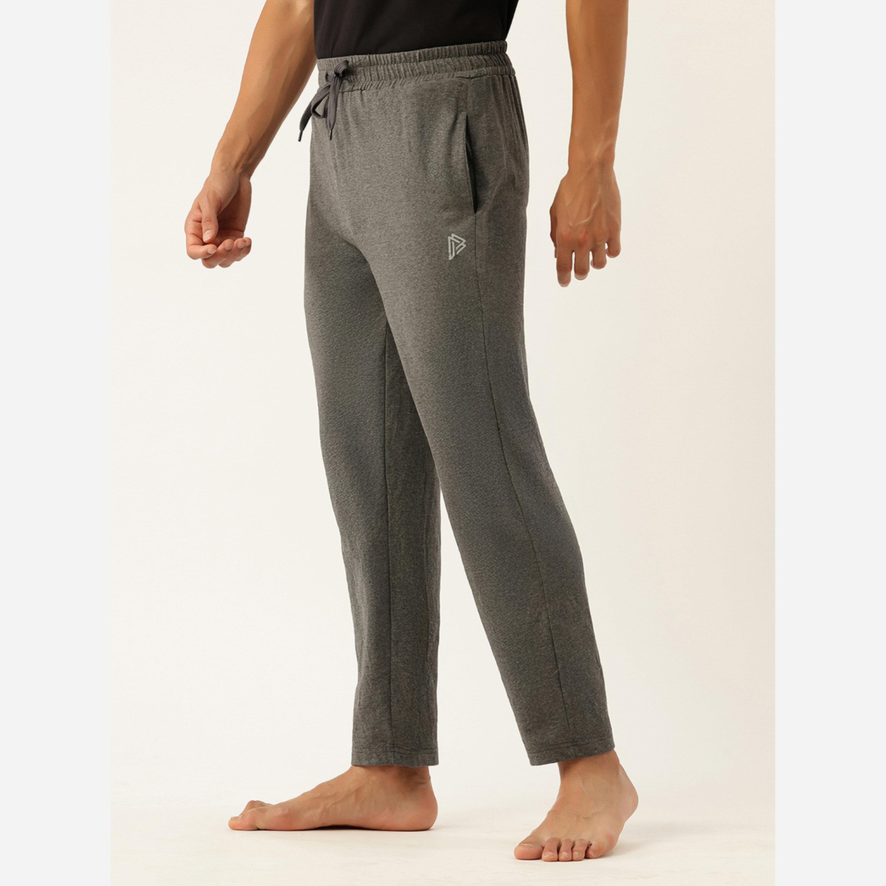John Player Men Grey Cotton Lounge Pants-men-clothing-nightwear-pyjamaandshorts-image-4