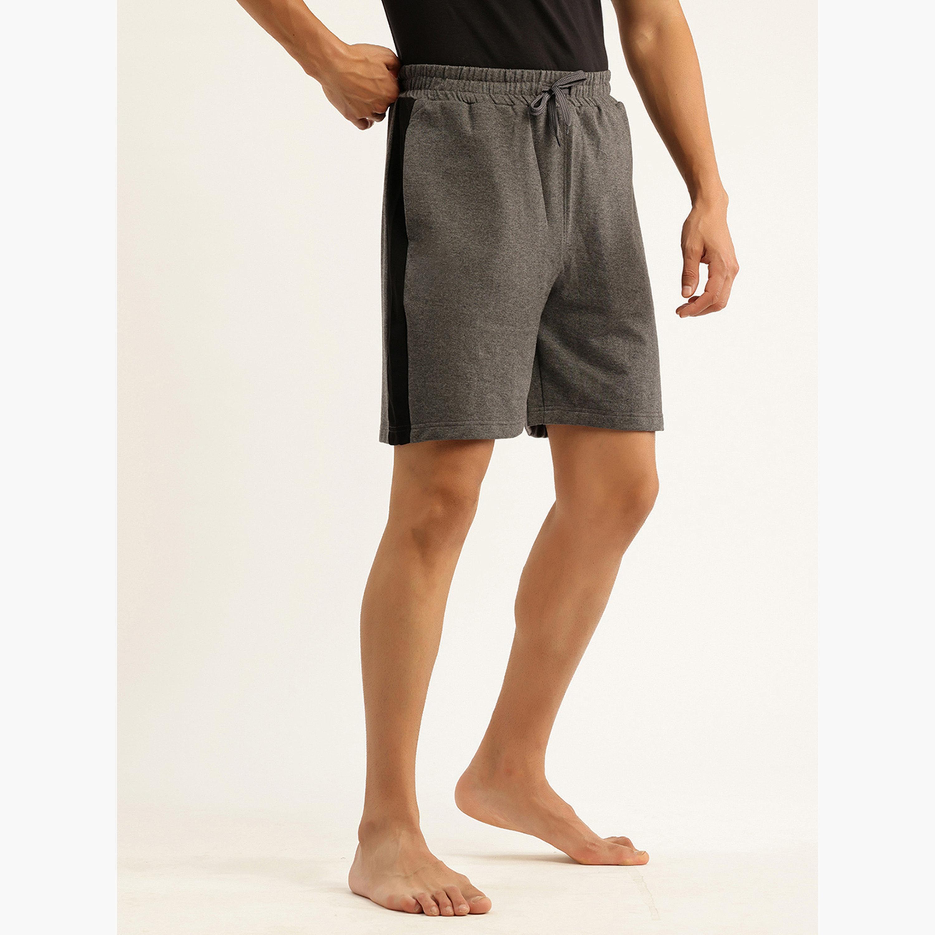 John Player Men Lounge Shorts with Side Panel-men-clothing-bottoms-shorts-image-3