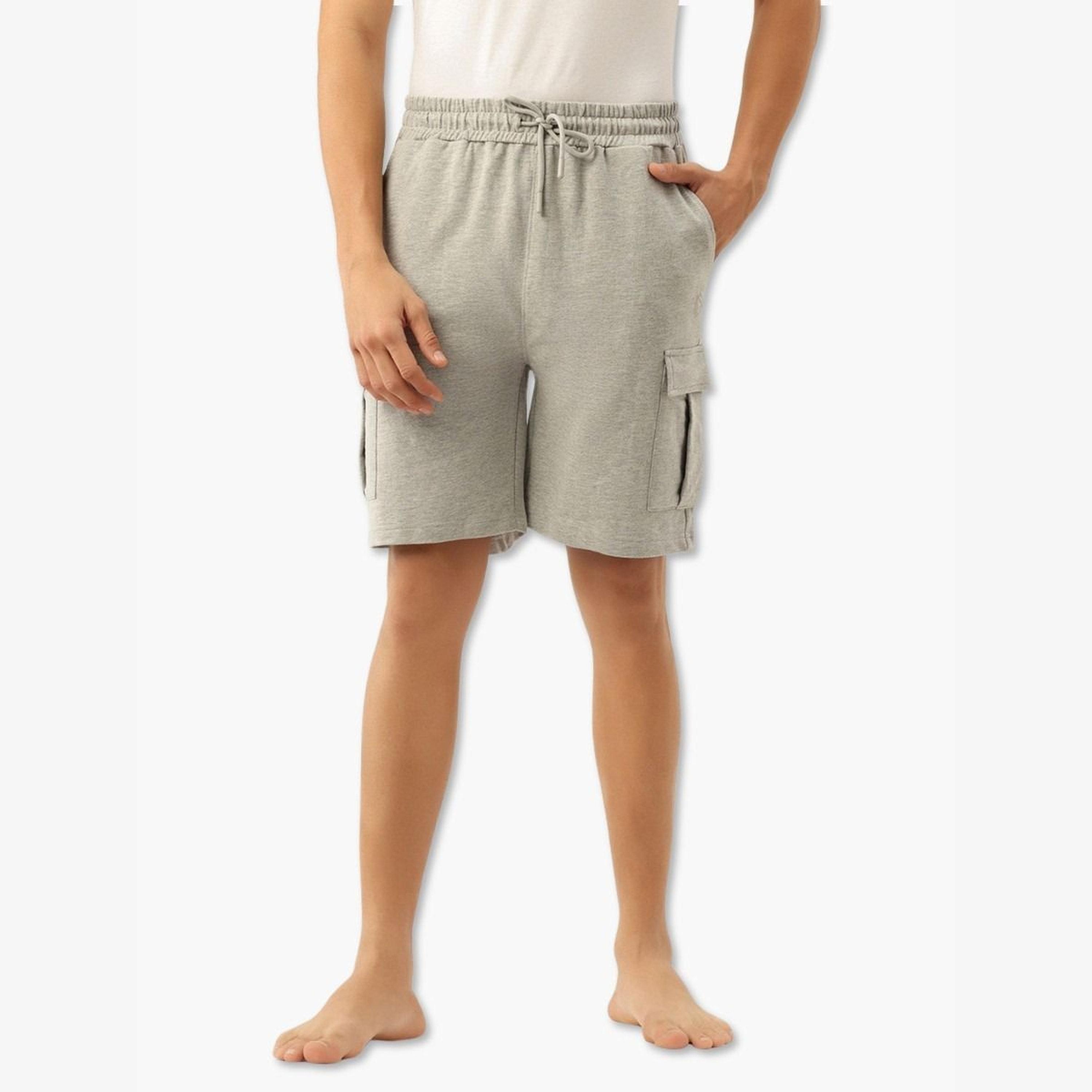 John Player Men Cotton Cargo Shorts-men-clothing-bottoms-shorts-image-1
