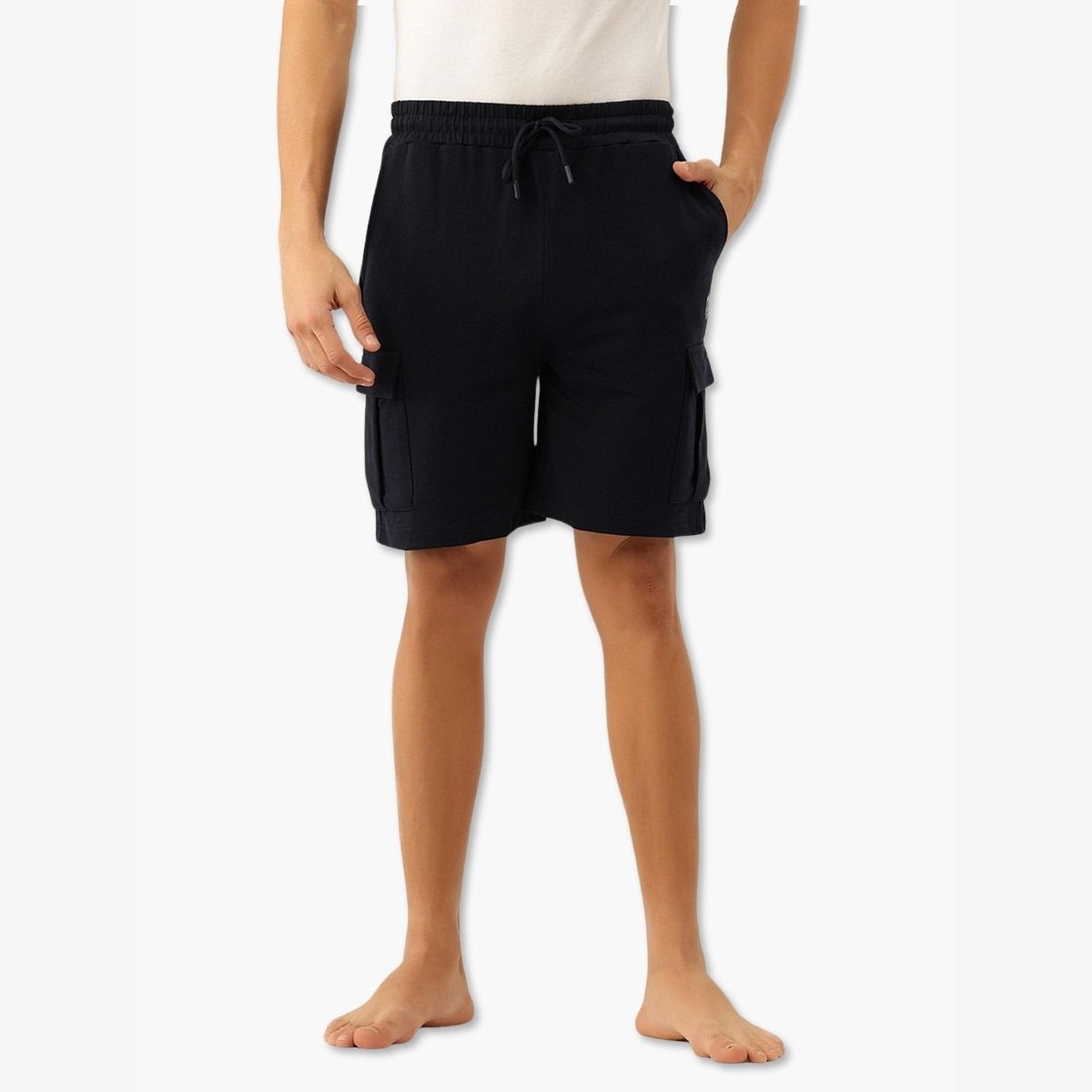 John Player Men Cotton Cargo Shorts-men-clothing-bottoms-shorts-image-1
