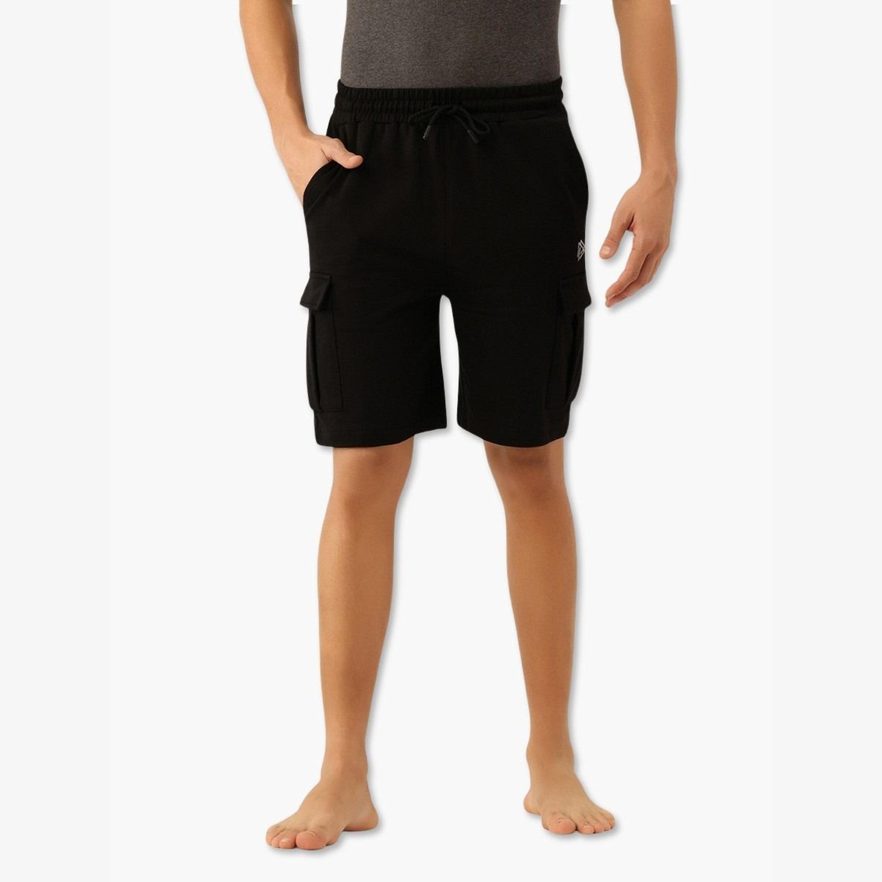 John Player Men Cotton Cargo Shorts-men-clothing-bottoms-shorts-image-1