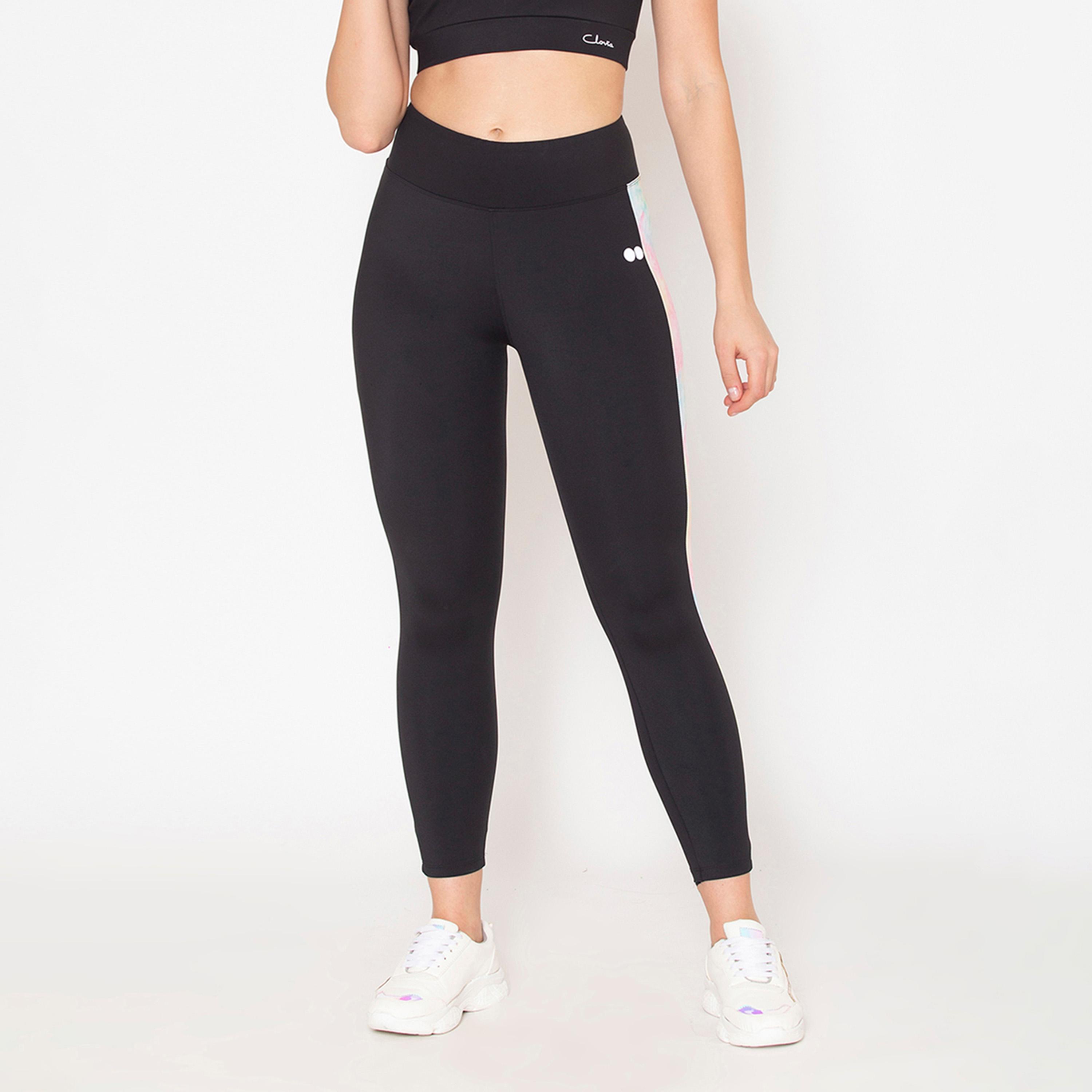 كلوفيا - فيزون (ليقنز) رياضي ضيق مطبوع-women-clothing-bottoms-leggings-image-1