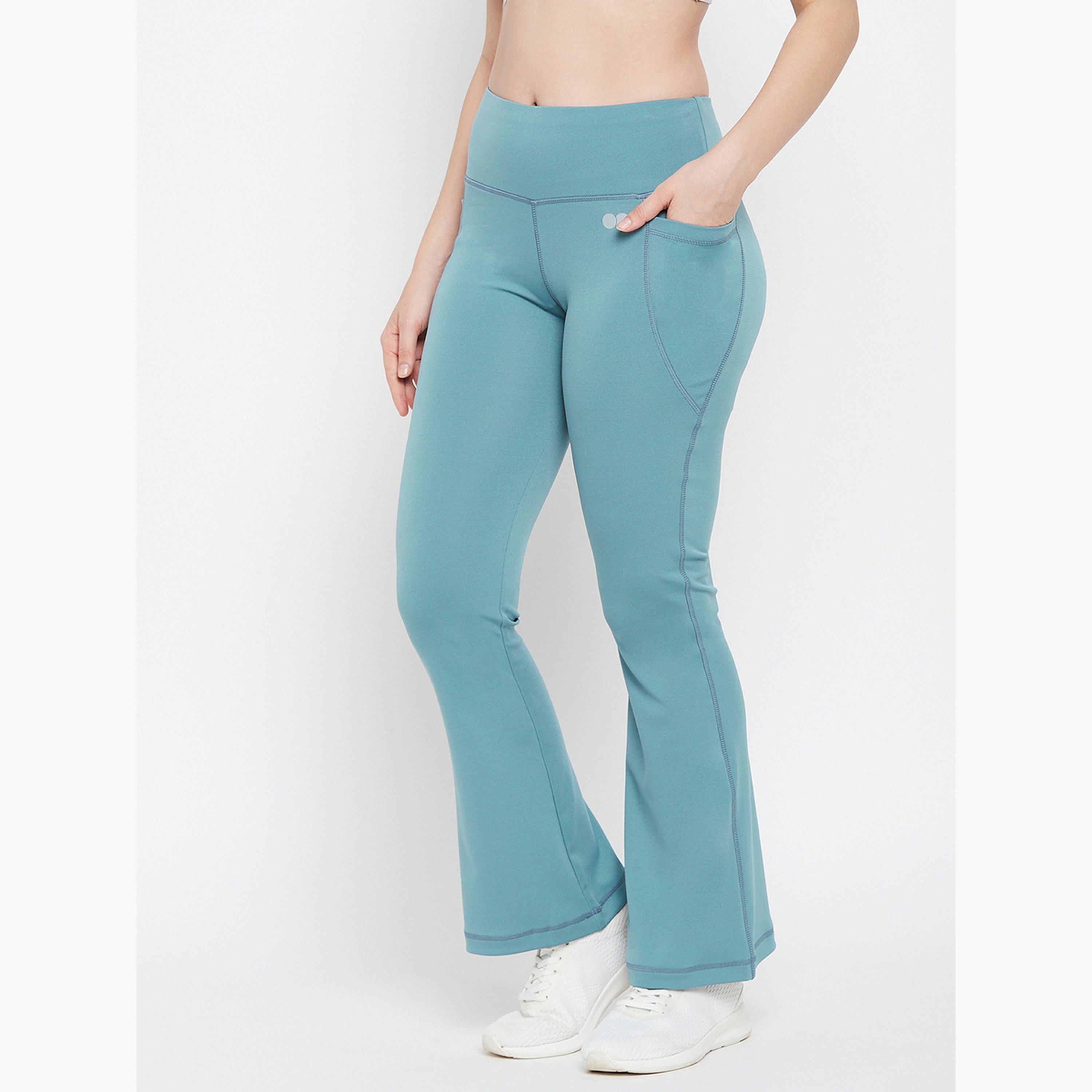 كلوفيا - بنطال يوغا مريح وواسع مع جيوب جانبية-women-clothing-sportswearandactivewear-bottoms-joggersandtrackpants-image-3