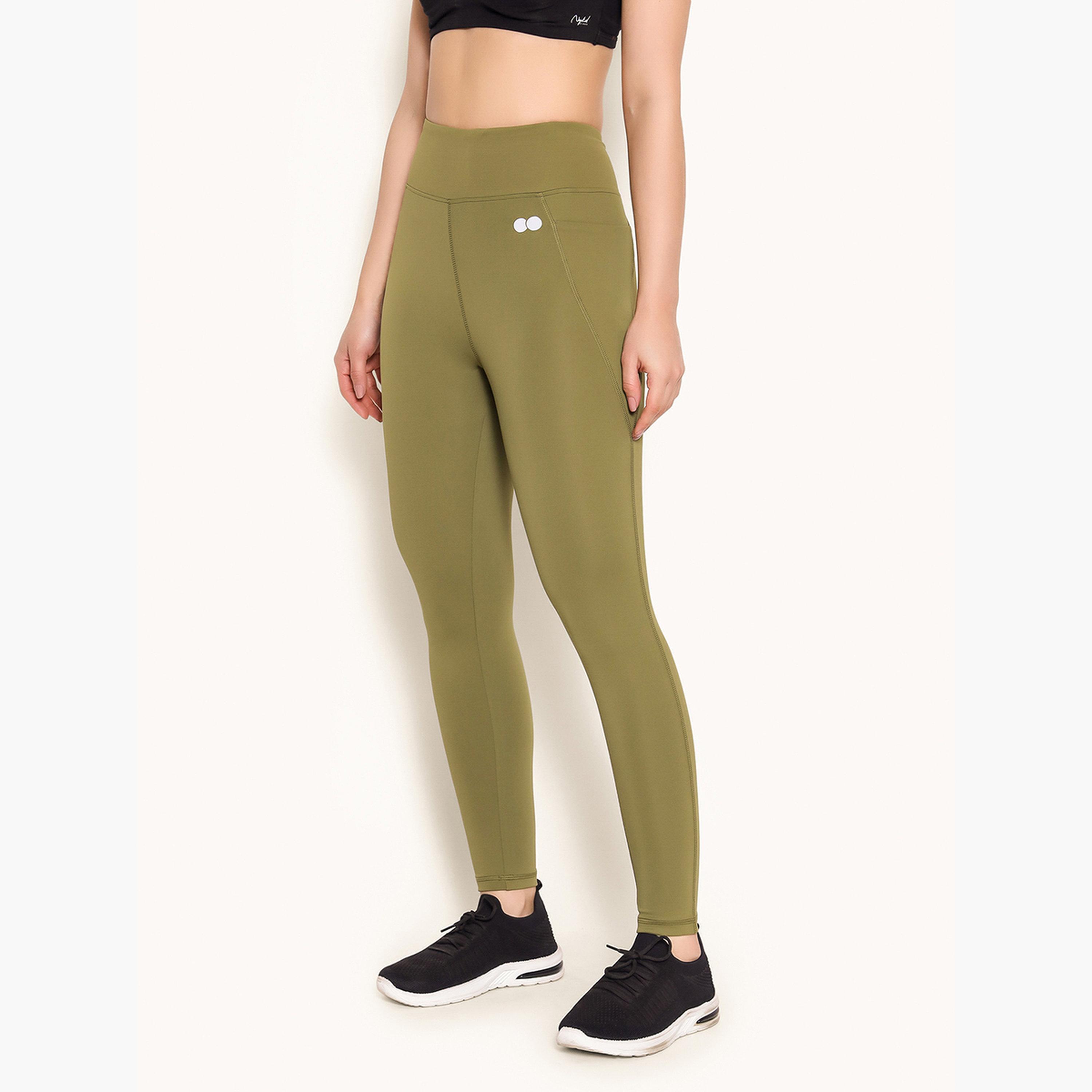 Clovia Women Snug Fit 4-Pocket Active Tights-women-clothing-bottoms-leggings-image-3