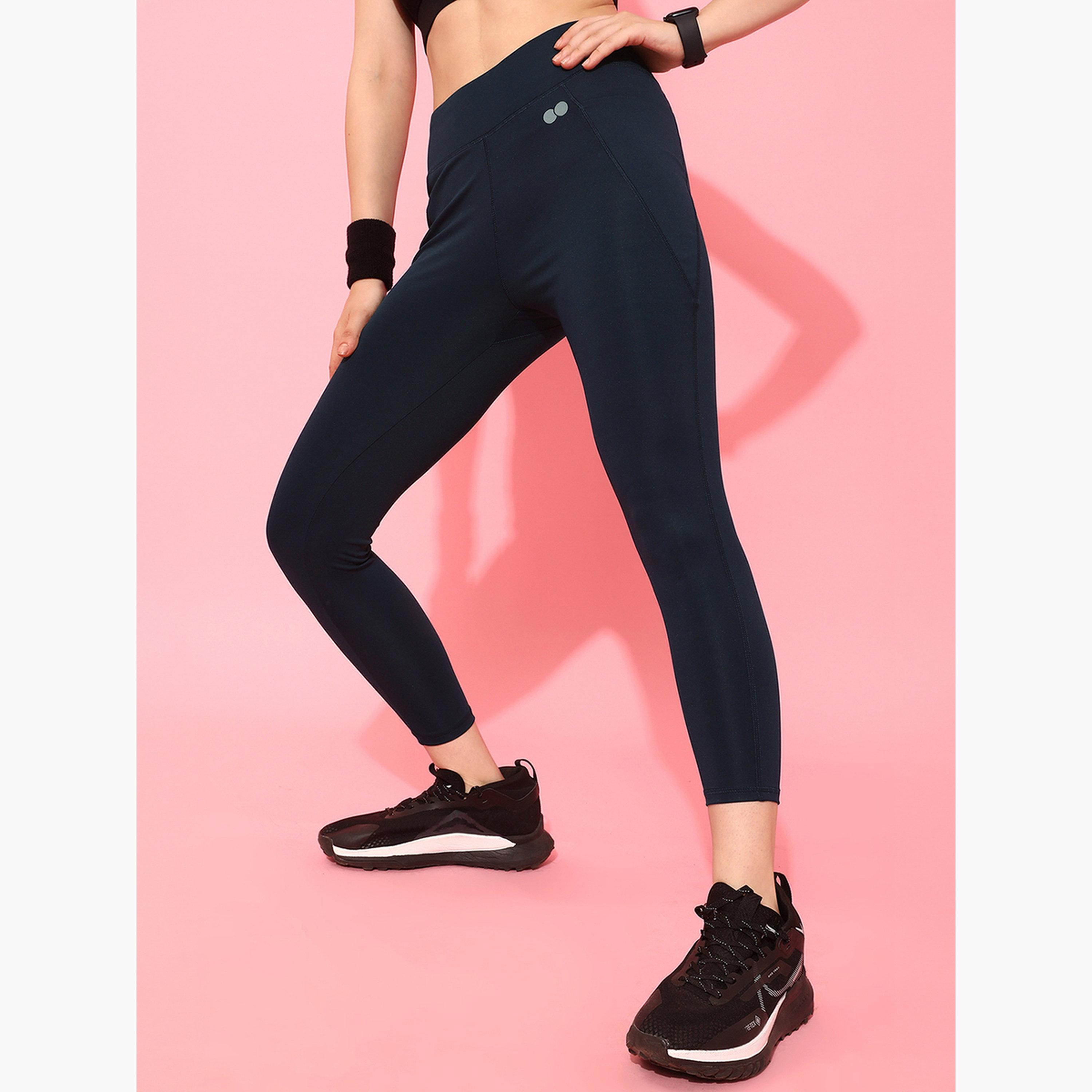 Clovia 4-Way Stretch Snug Fit Active Tights with Pockets-women-clothing-bottoms-leggings-image-3