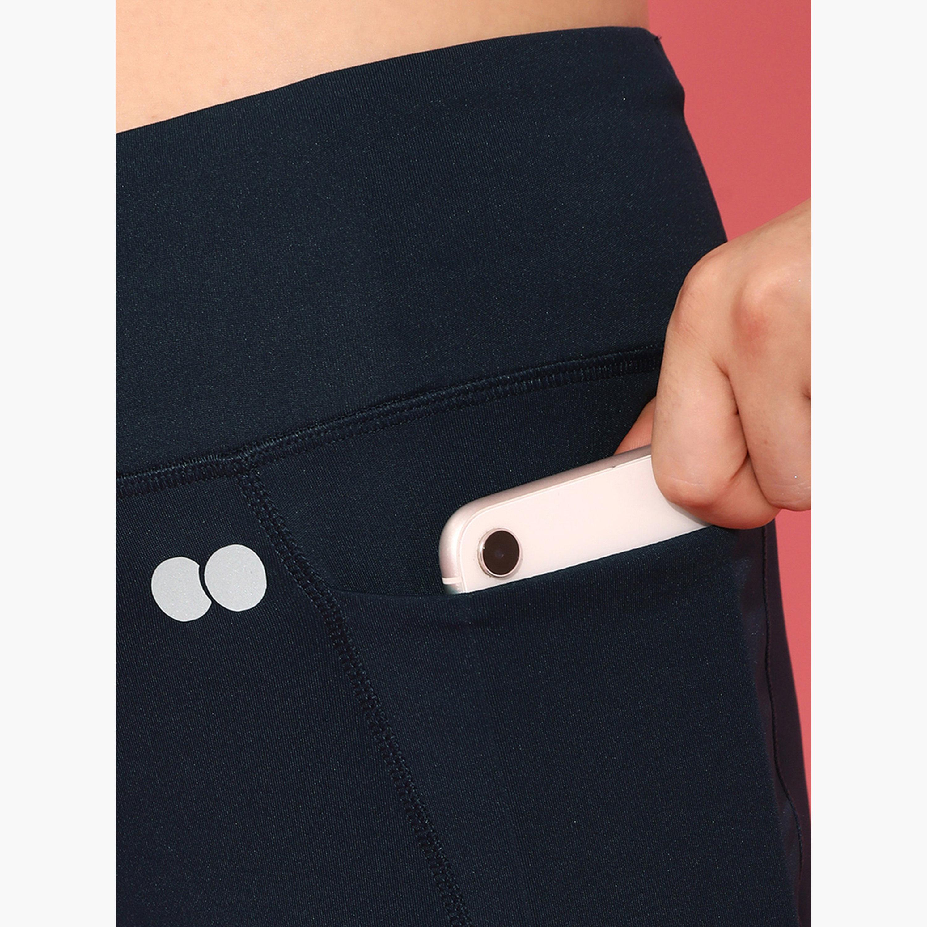 Clovia 4-Way Stretch Snug Fit Active Tights with Pockets-women-clothing-bottoms-leggings-image-5