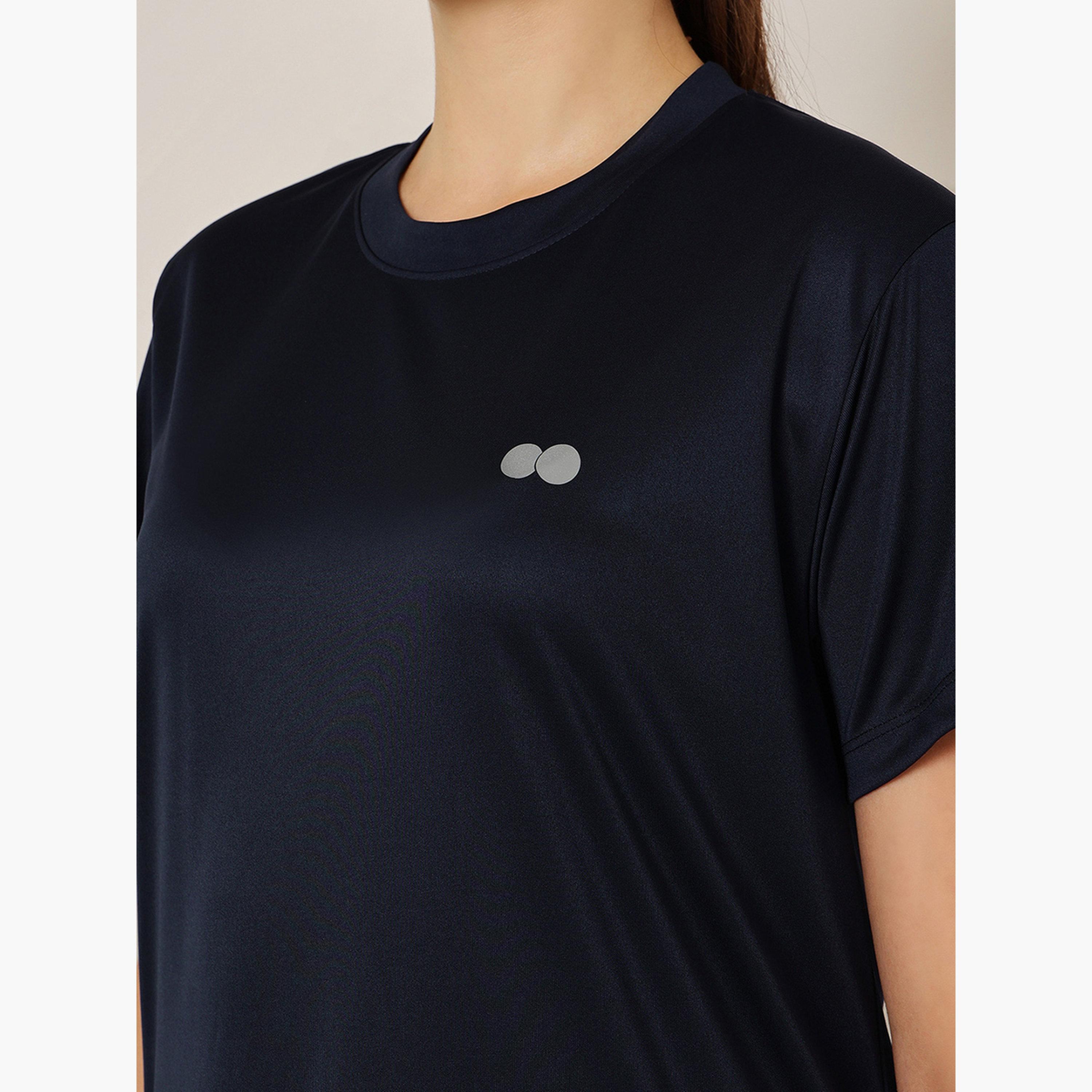 تيشيرت رياضي كحلي بقصة مريحة-sports-women-clothing-tshirtsandvests-image-4