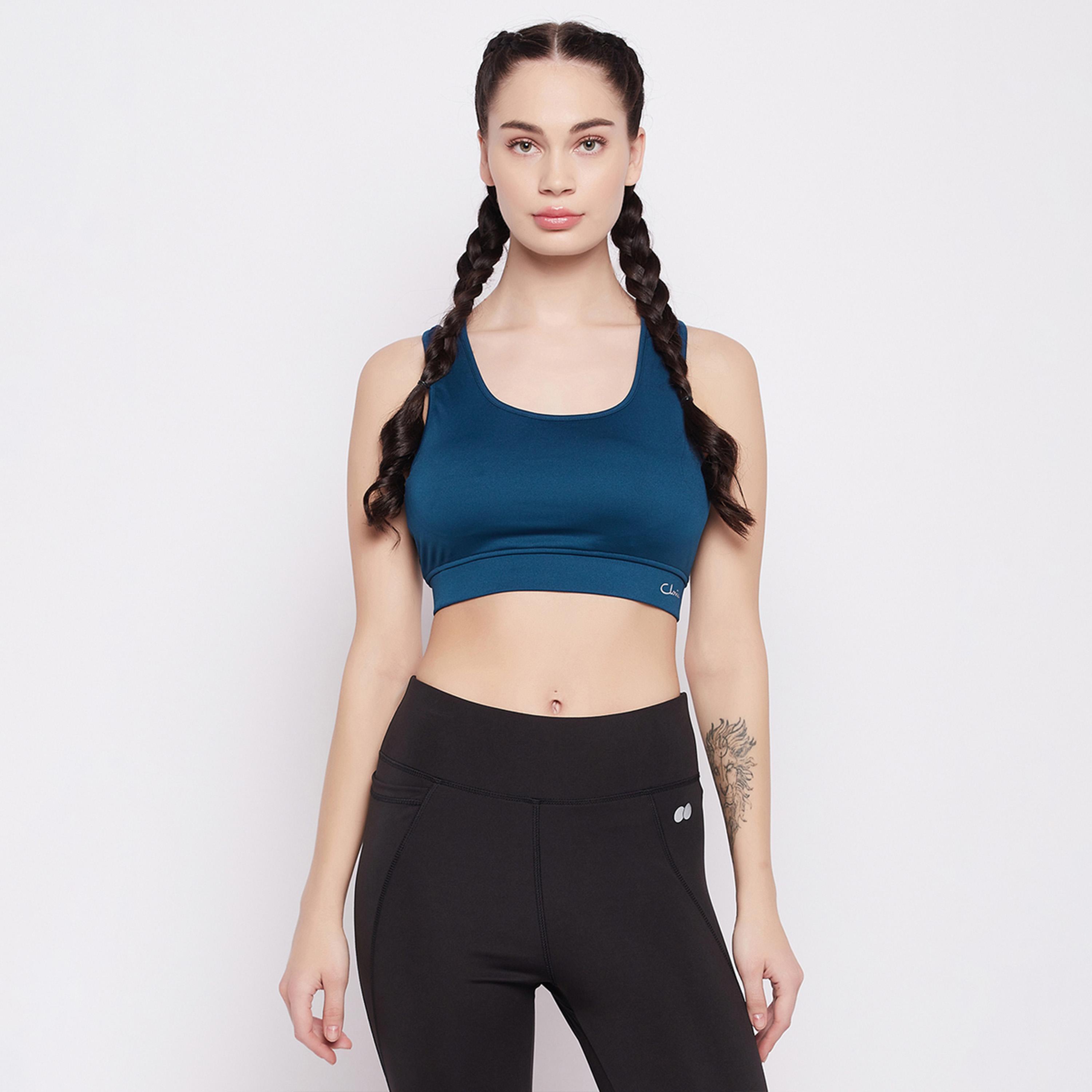 كلوفيا - حمالة صدر رياضية مبطنة متوسطة التأثير-sports-women-clothing-sportsbras-image-1