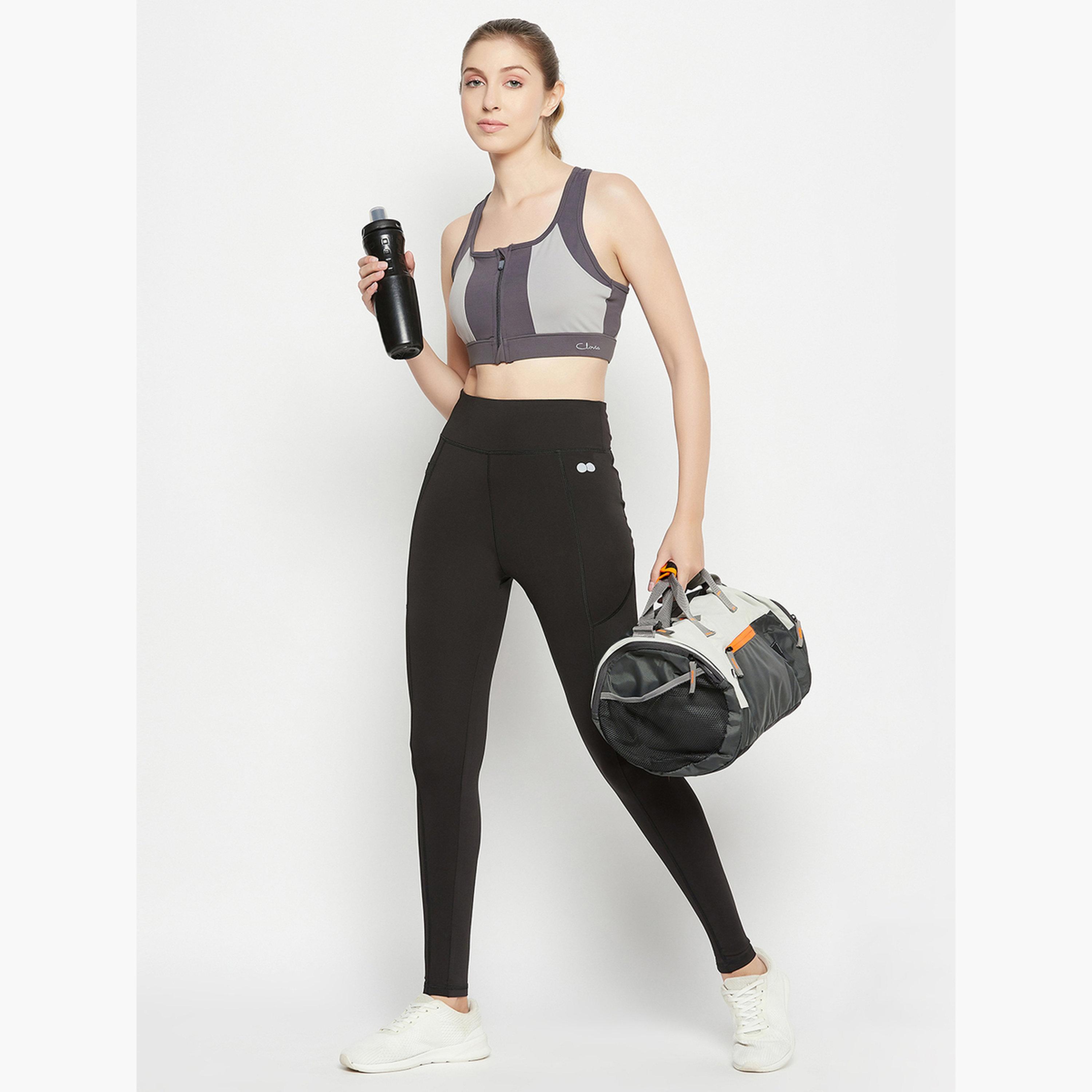 حمالة صدر رياضية مبطنة بألوان متباينة وظهر ريسر-sports-women-clothing-sportsbras-image-3