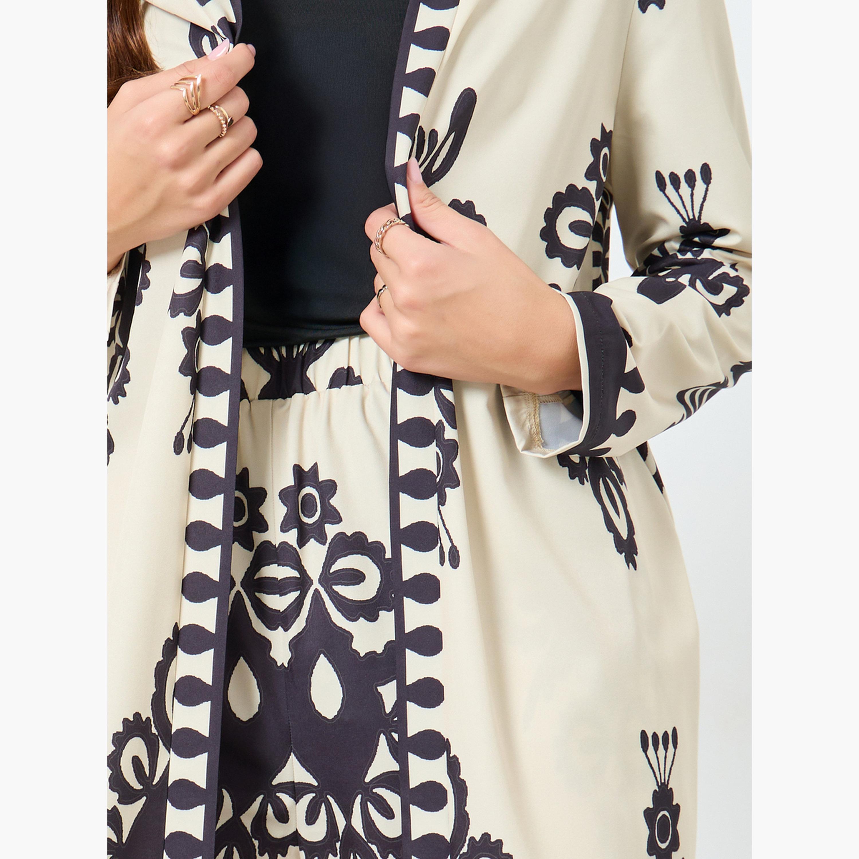 Take Two Floral Print Kimono and Wide Leg Pants Co-Ords-women-clothing-coordsets-image-5